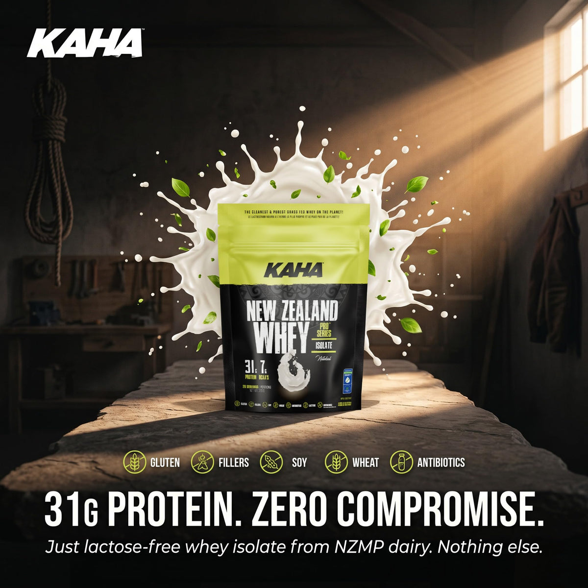 Kaha Nutrition NZ Whey Isolate Protein Powder