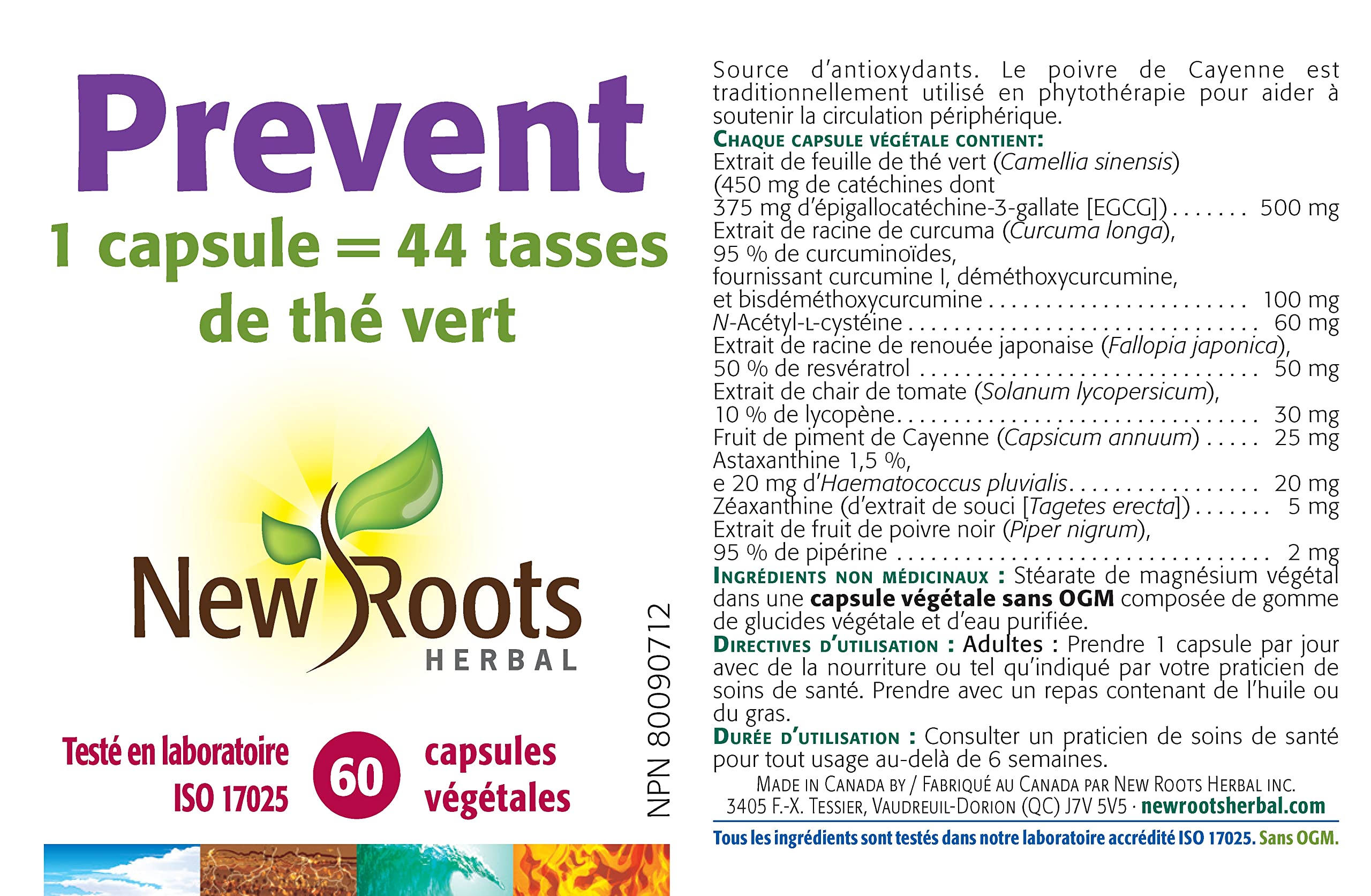 New Roots Herbal - Prévenir