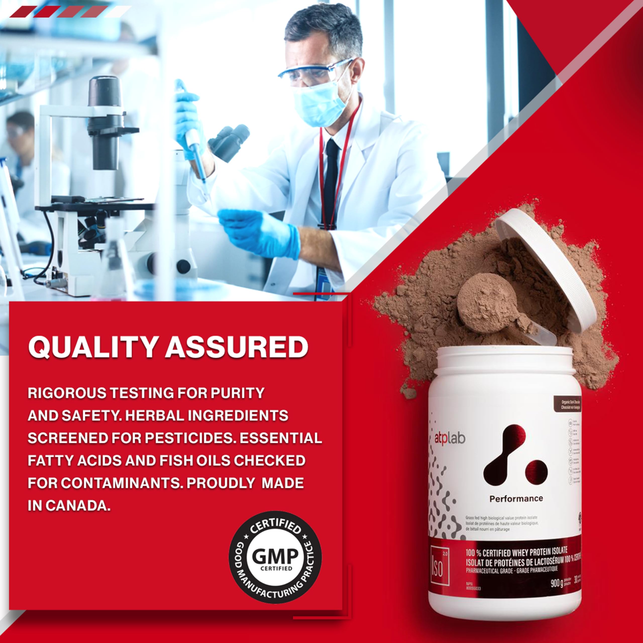 ATPLAB ISO Grass Fed, 900 g