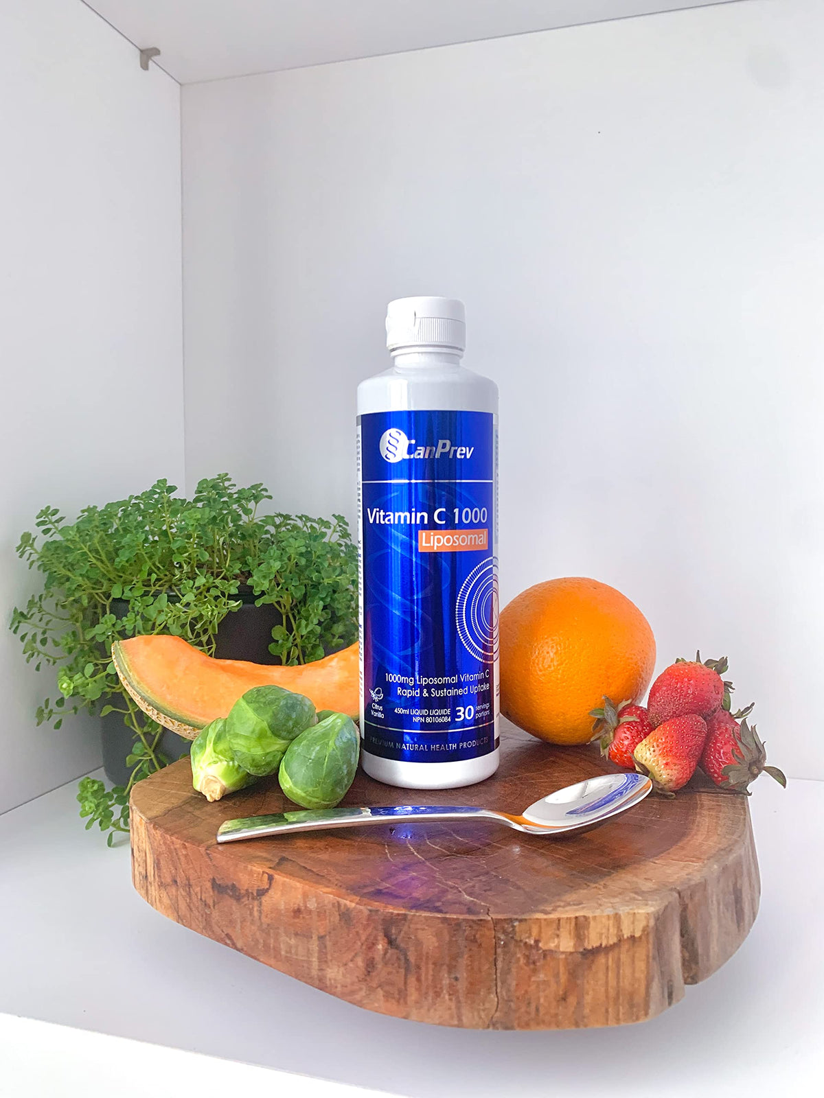 CanPrev Liposomal Vitamin C Liquid, High Uptake, 1000mg, 450ml, 30 Servings