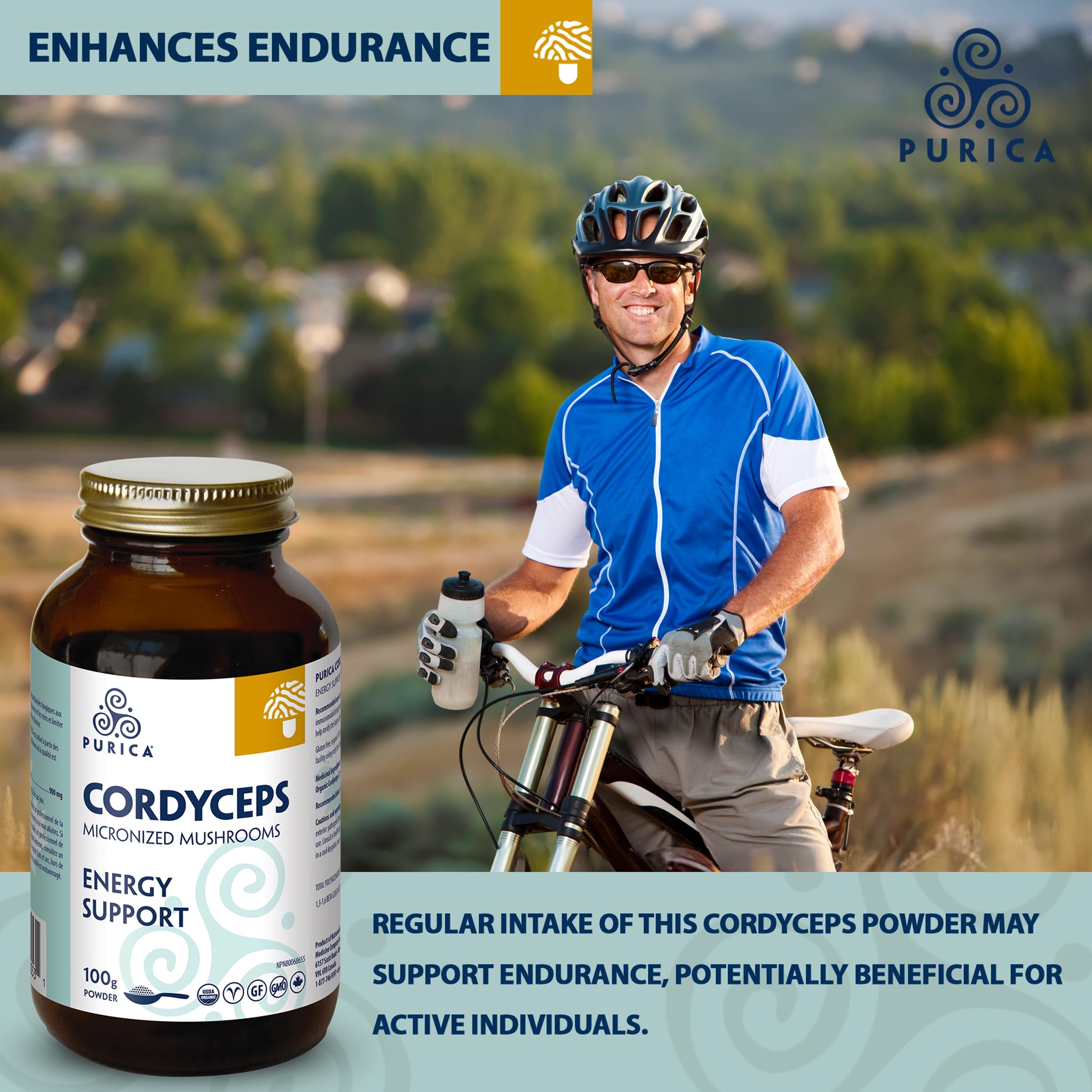 PURICA Cordyceps en poudre