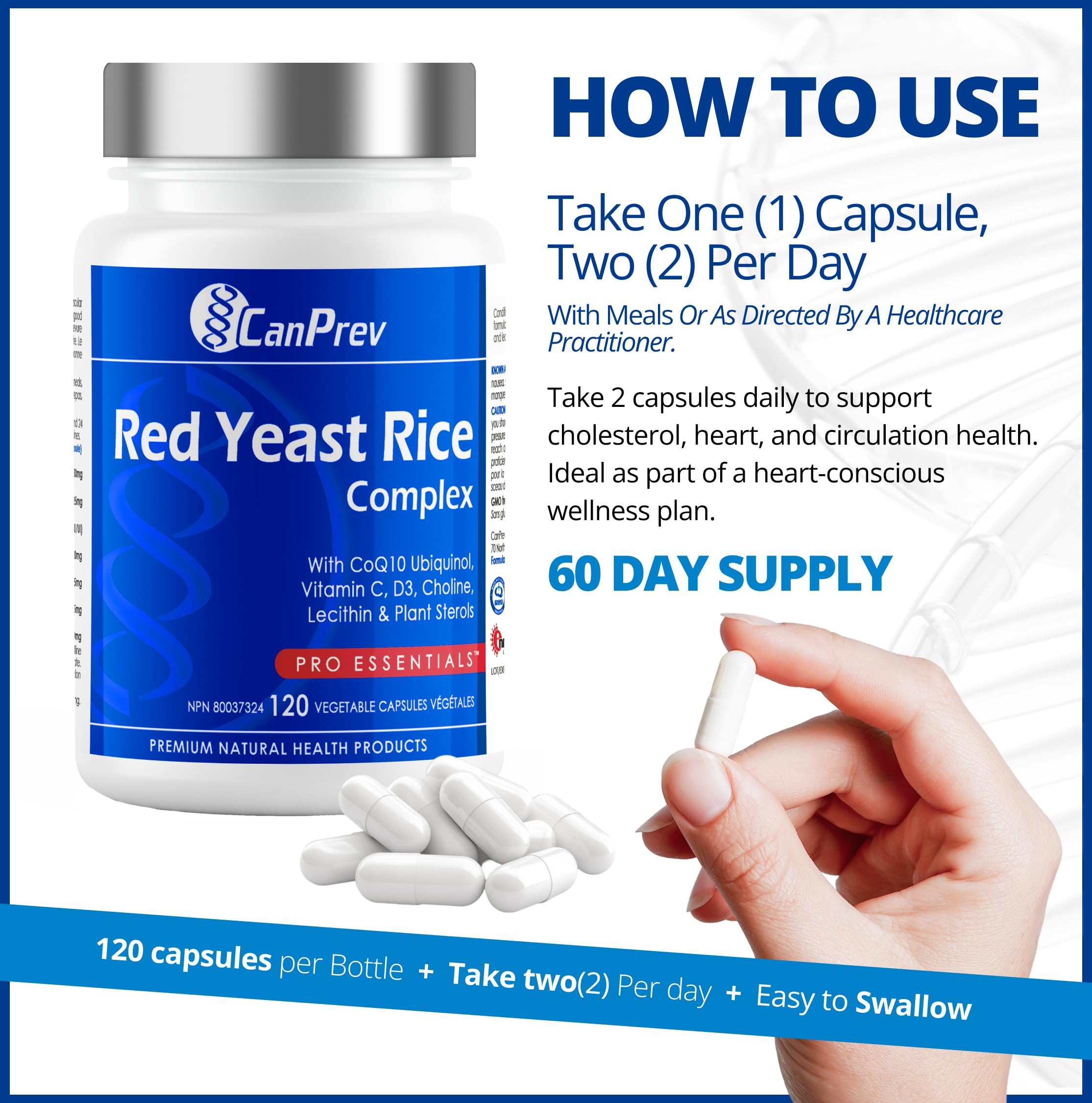 CanPrev - Riz de levure rouge Complexe