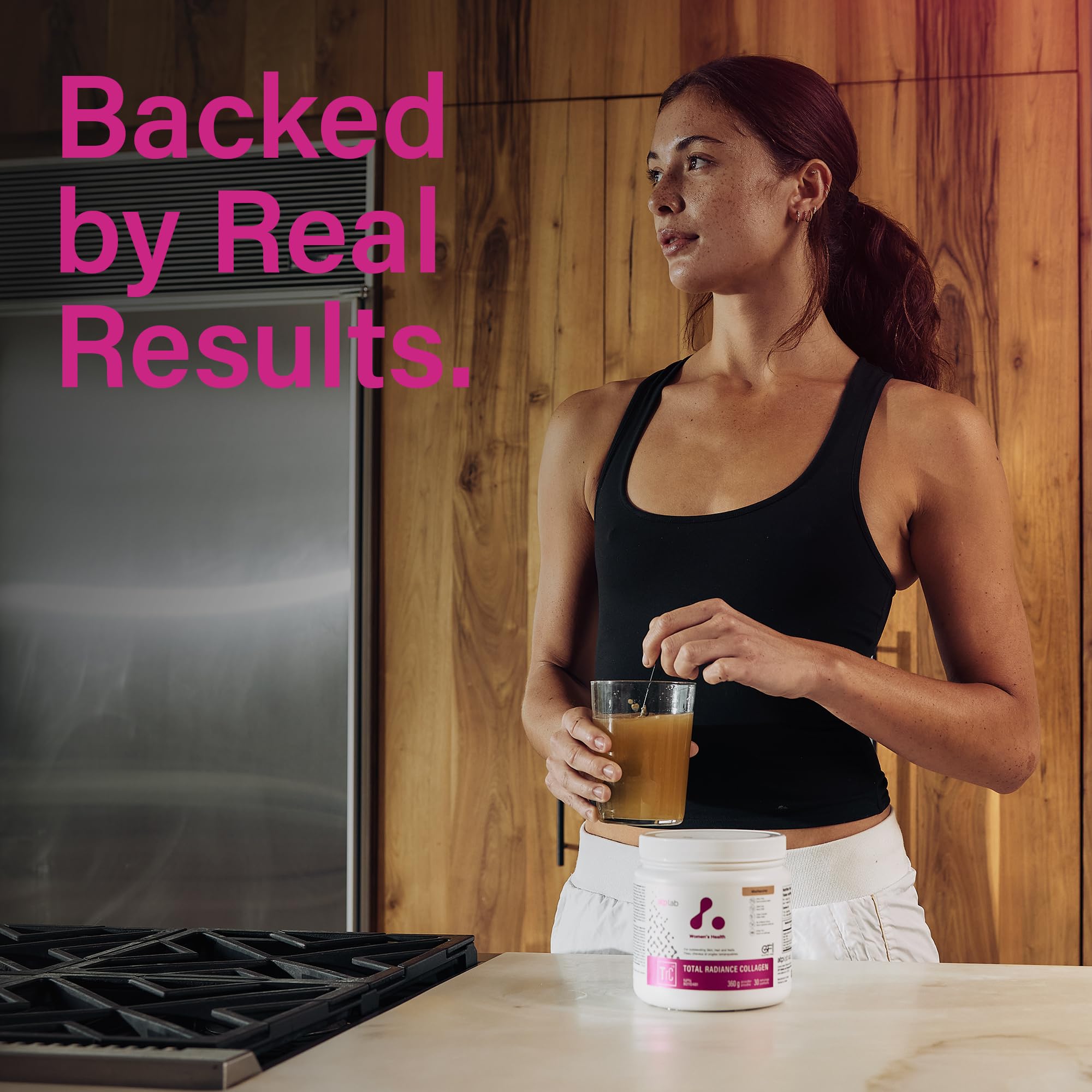 ATP LAB - Total Radiance Collagène 360g - Poudre de protéines de collagène pour femmes - Pour la peau, les cheveux et les ongles - Suppléments de collagène pour femmes