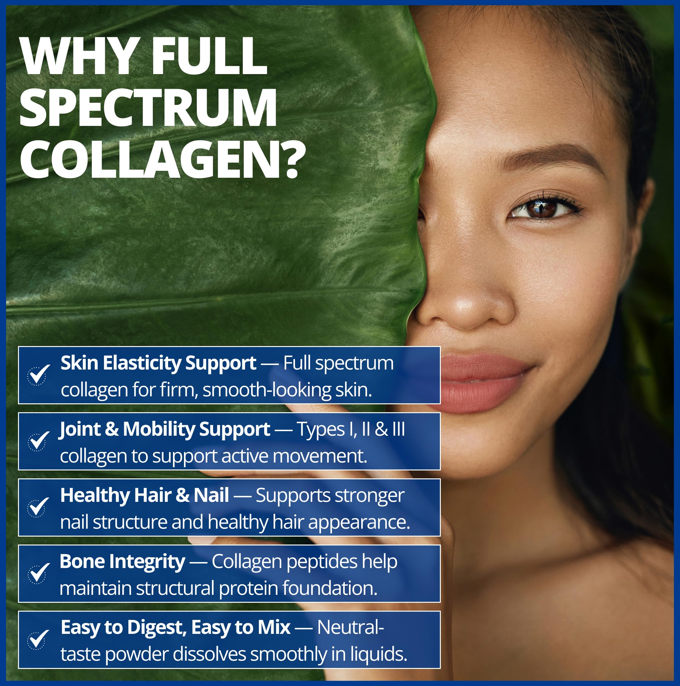 CanPrev Collagène Full Spectrum Peptiplus, 250 g en poudre 50 portions - Peptides purs hydrolysés, optimisés pour un mélange et une absorption faciles - Collagène bovin soutenant les articulations, les cheveux, la peau, les ongles et les os