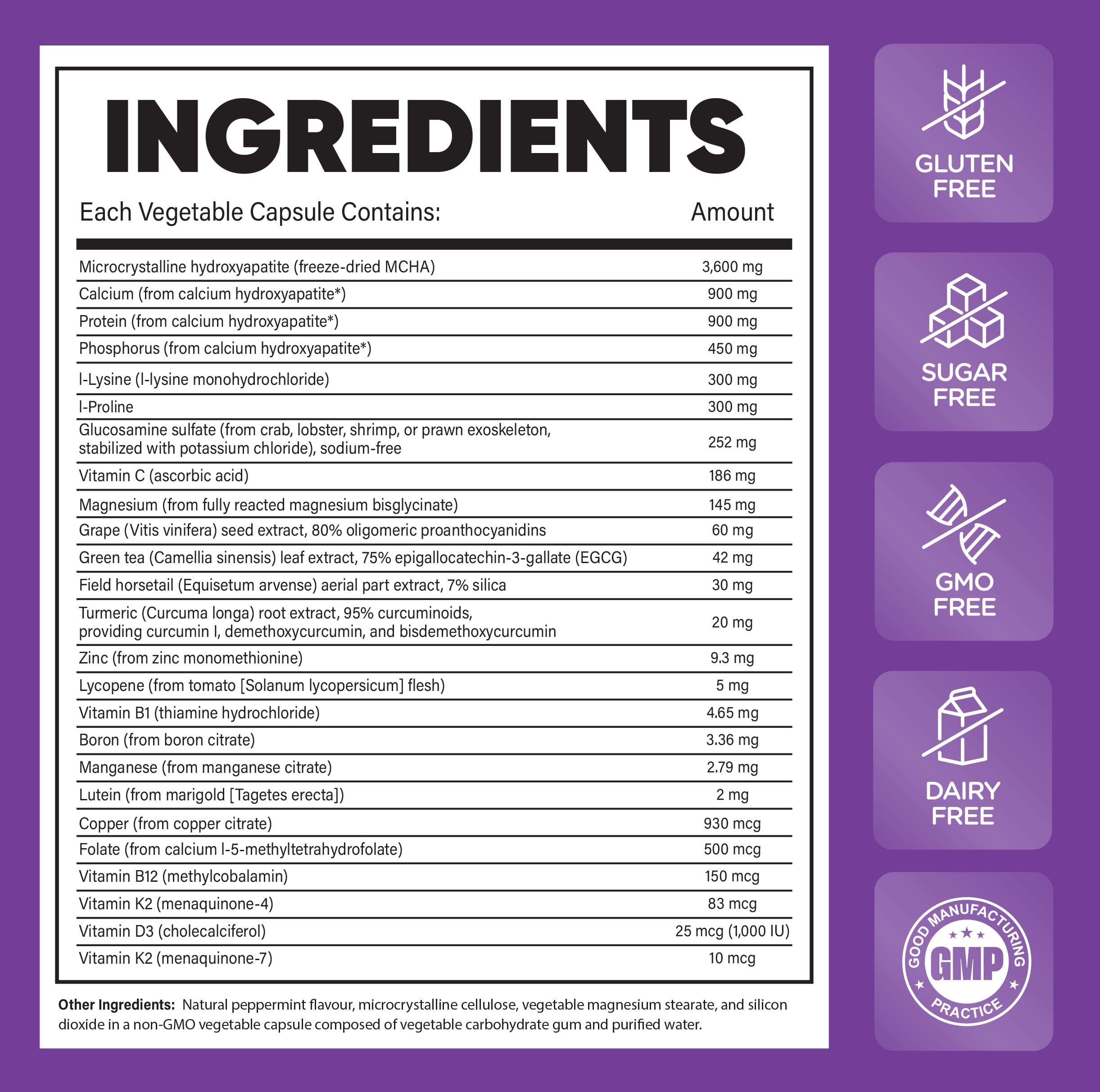 New Roots Herbal - Favorise le développement et le maintien du système squelettique - Favorise la densité et la solidité des os - Réduit l'incidence des fractures de fragilité