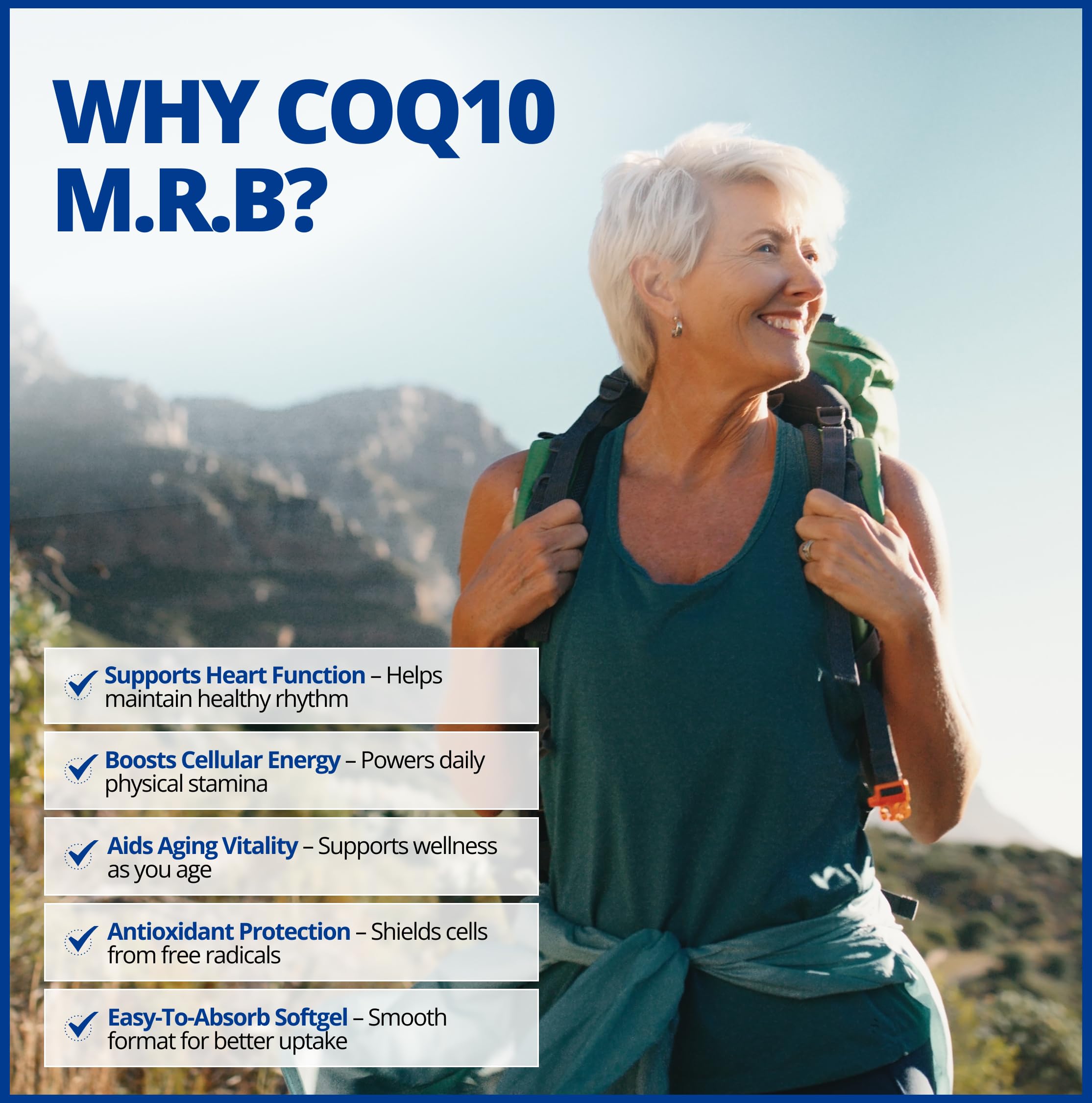 CanPrev - CoQ10 M.R.B. 100mg, 60 Softgels 60-Day Supply - Helps to Maintain and Support Cardiovascular Health - Formulated with Water Soluble Coenzyme Q10 - Non-GMO and Gluten-Free
