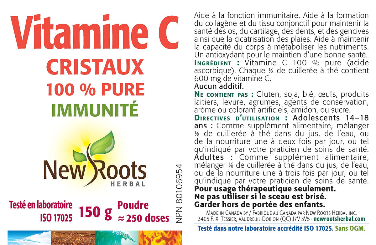 New Roots Herbal Vitamin C Crystals