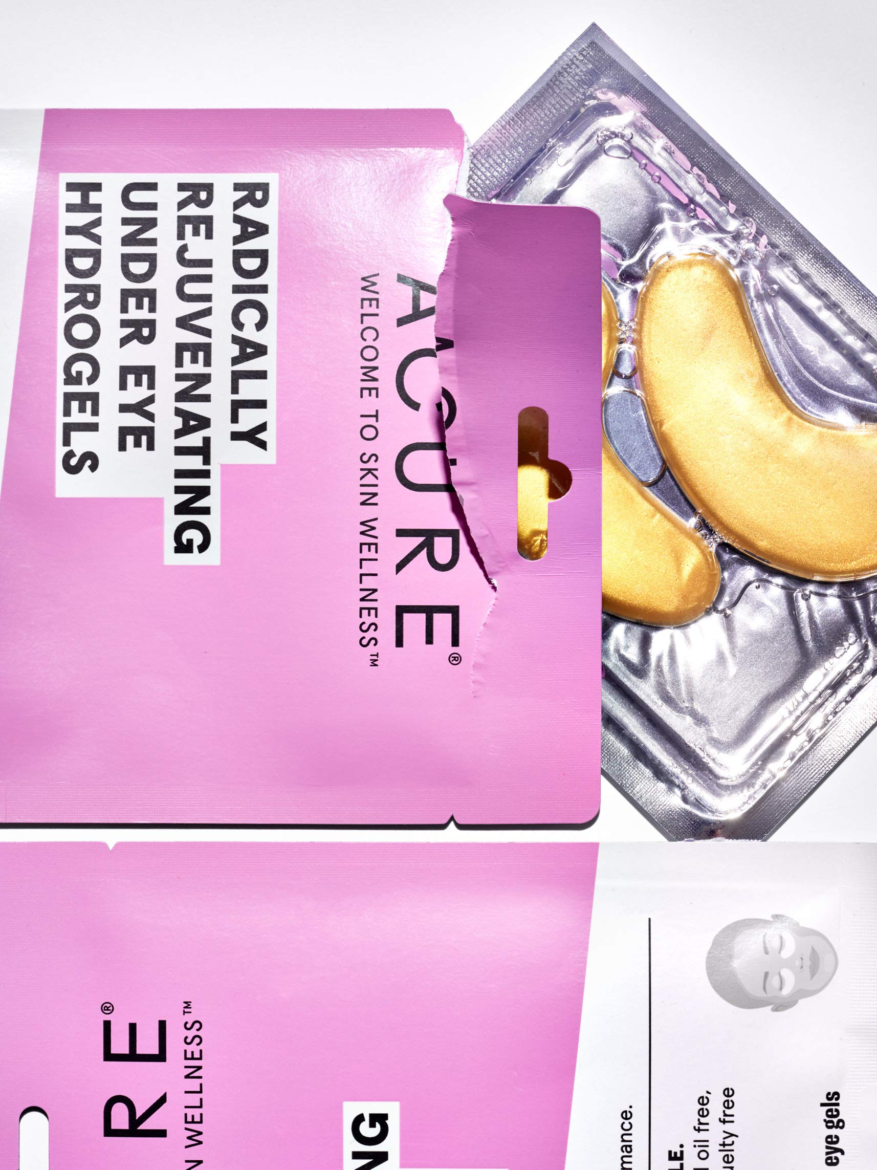 Acure Radically Rejuvenating Under Eye Hydrogel Mask, 12 Count
