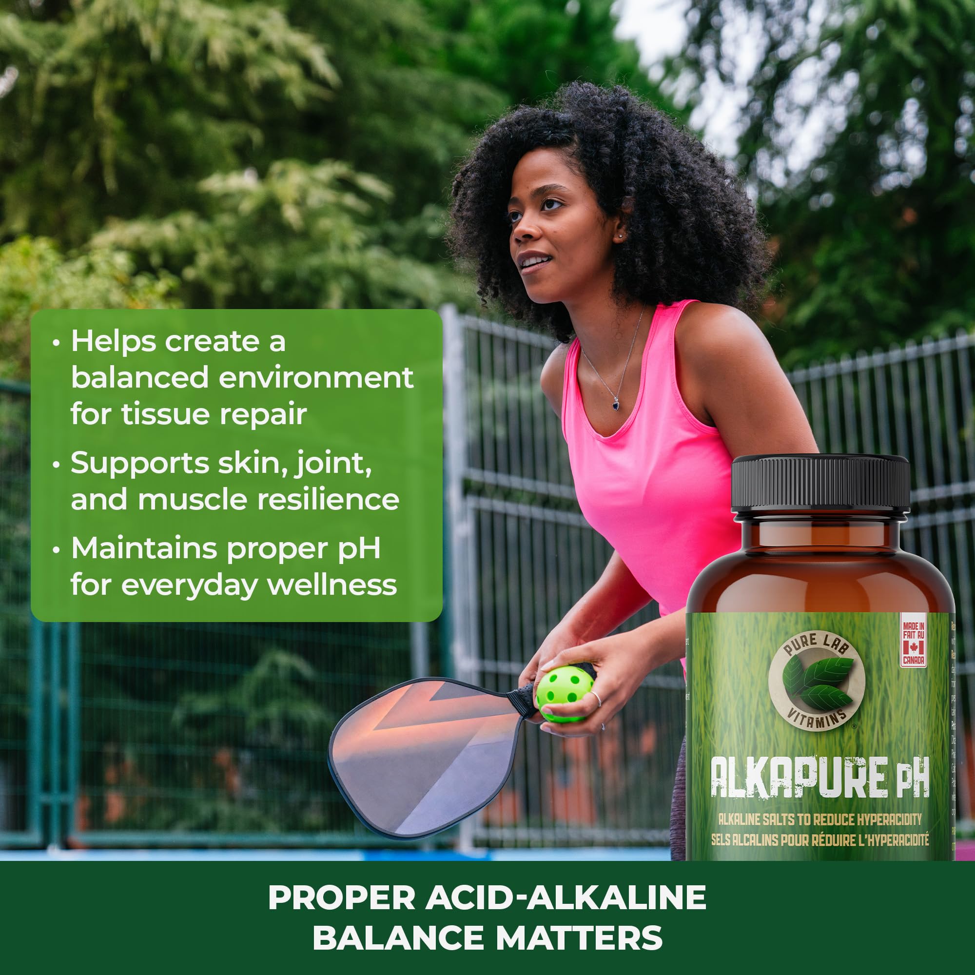 Pure Lab Vitamins Alkapure pH – Sels alcalins pour réduire l'hyperacidité