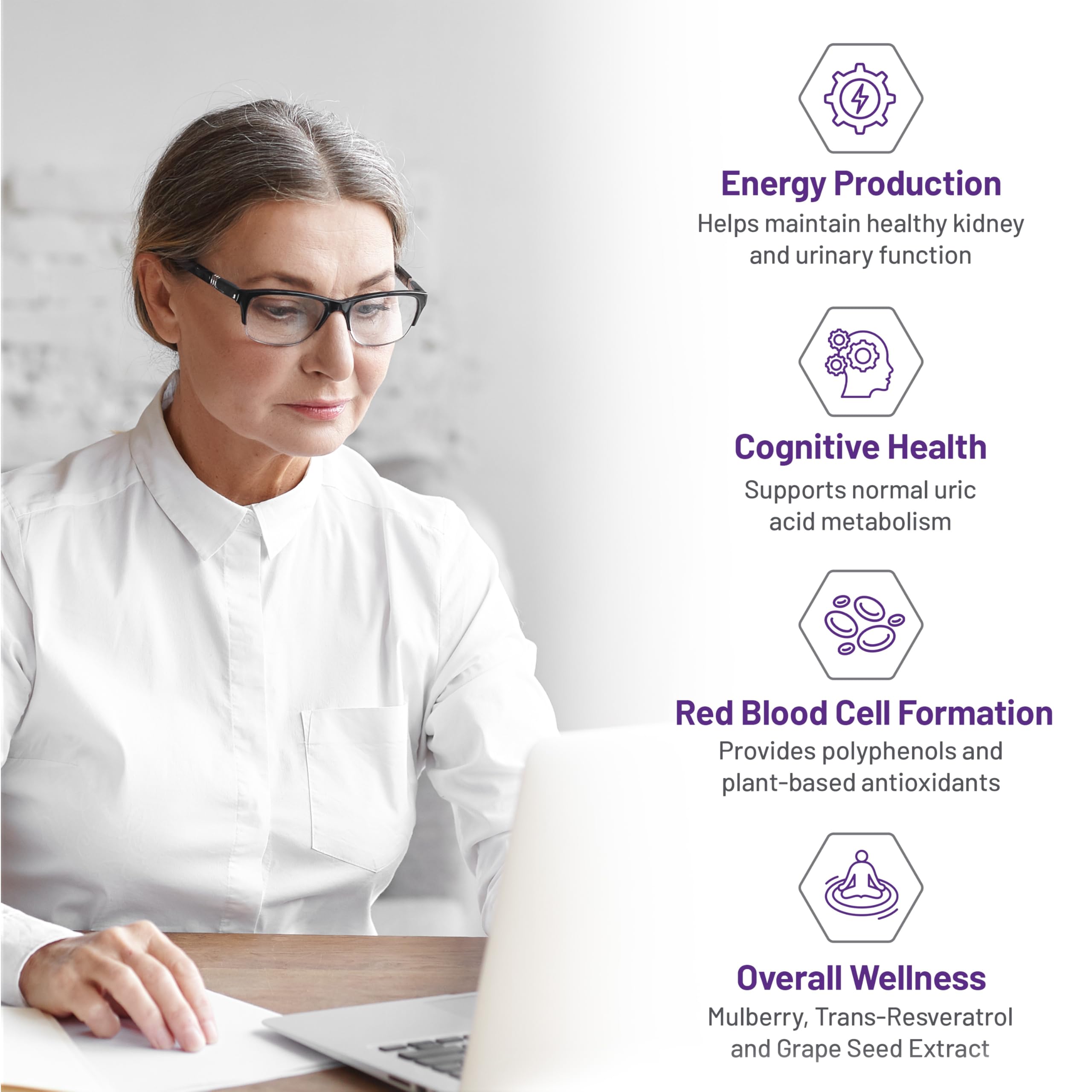 AOR Hydroxy B12 1000mcg, 60 pastilles, approvisionnement de 60 jours – Supplément de vitamine B12 (hydroxocobalamine) pour l'énergie et le soutien métabolique – Soutien optimal du système nerveux – Végétalien, sans OGM et sans gluten