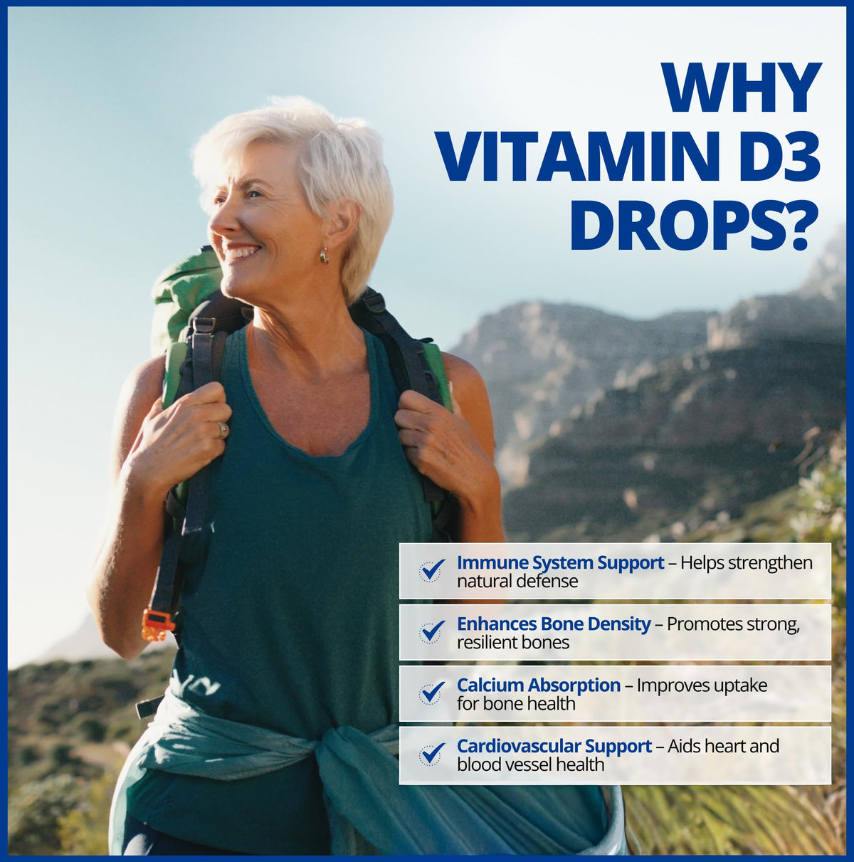 CanPrev Vegan Vitamin D3 Drops, 1000 IU, Unflavoured, 15 ml, 300 Day Supply