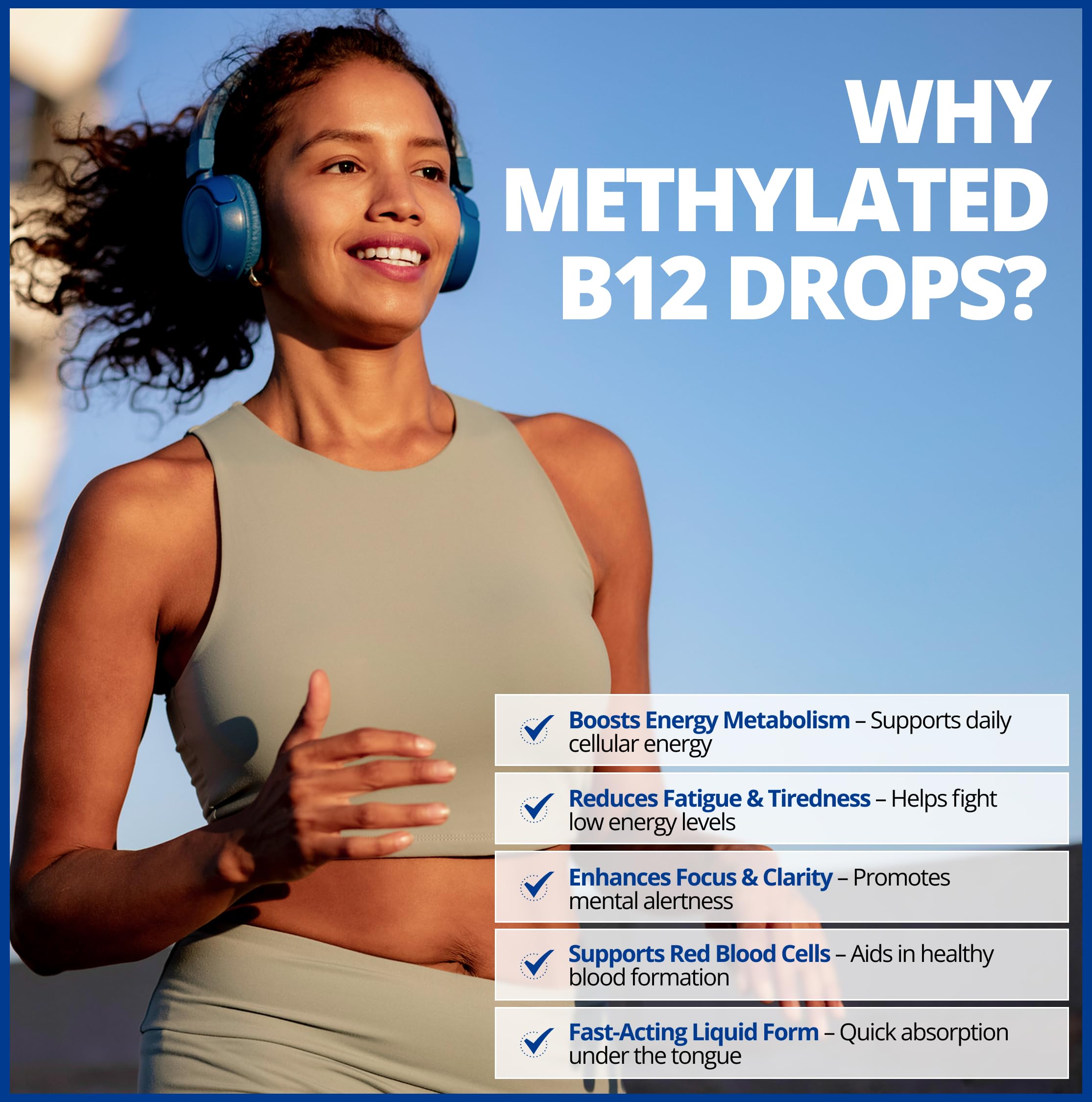 CanPrev B12 Methyl 500mcg 15ml Liquid Drops 450-Servings - Methylcobalamin B12 Vitamin Supplement - Prevent Vitamin B12 Deficiency - Vegan, Non-GMO & Gluten-Free - Helps to Maintain Healthy Metabolism