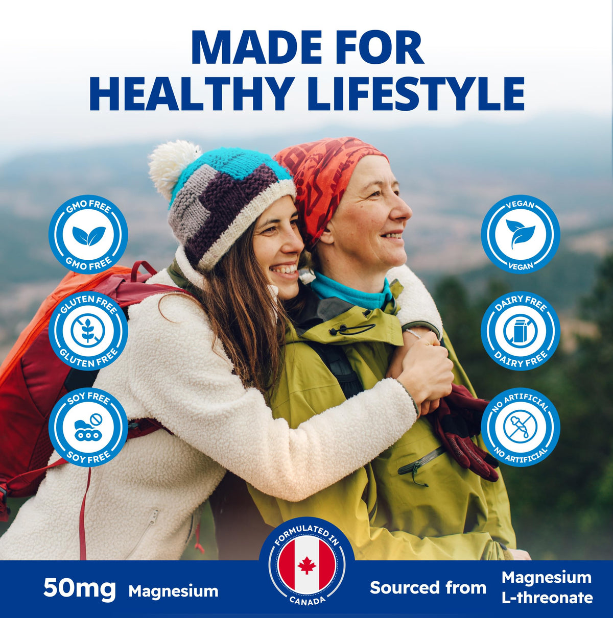 CanPrev Magnesium Threonate, Non GMO, 120 Capsules, 120 Day Supply