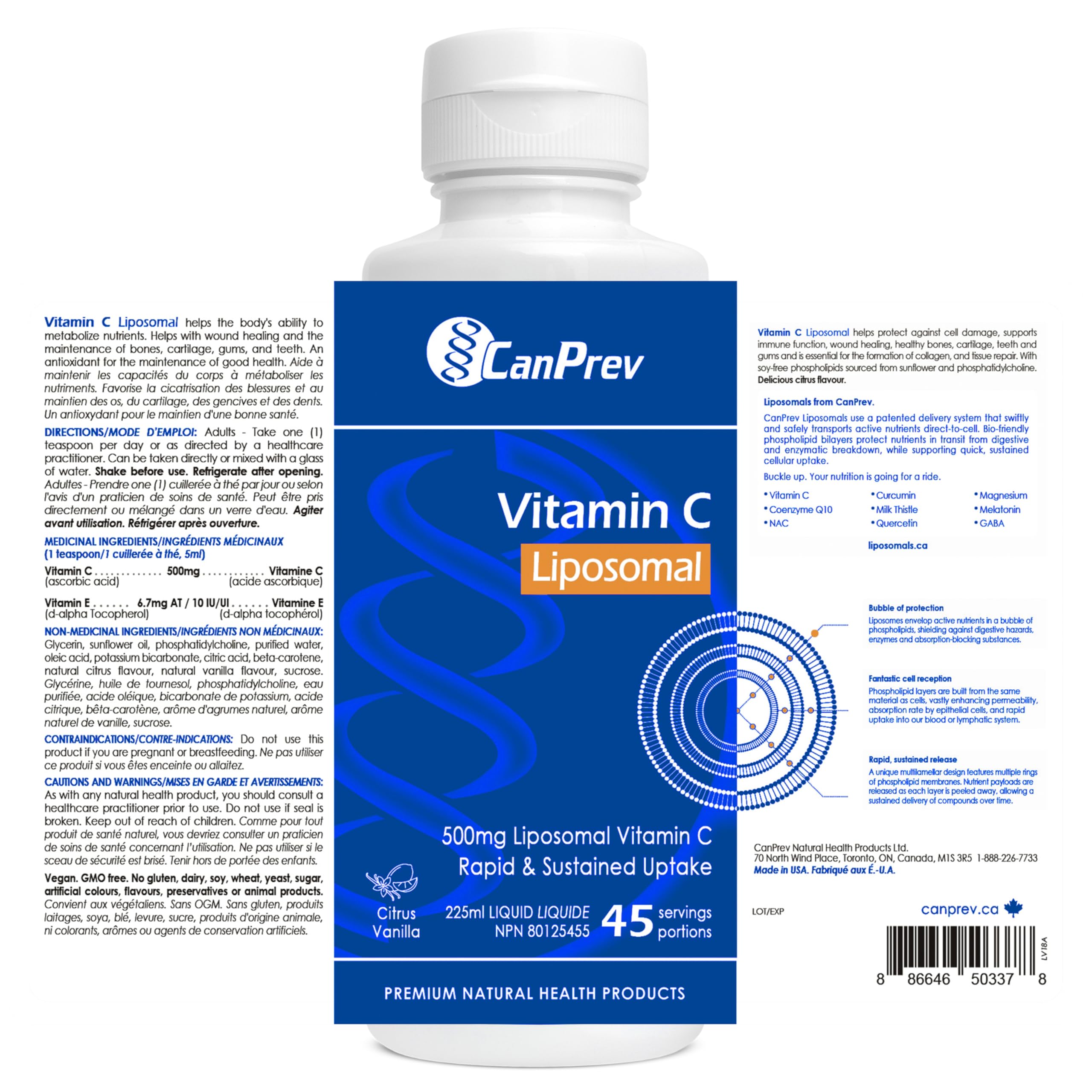 CanPrev Liposomal Vitamin C