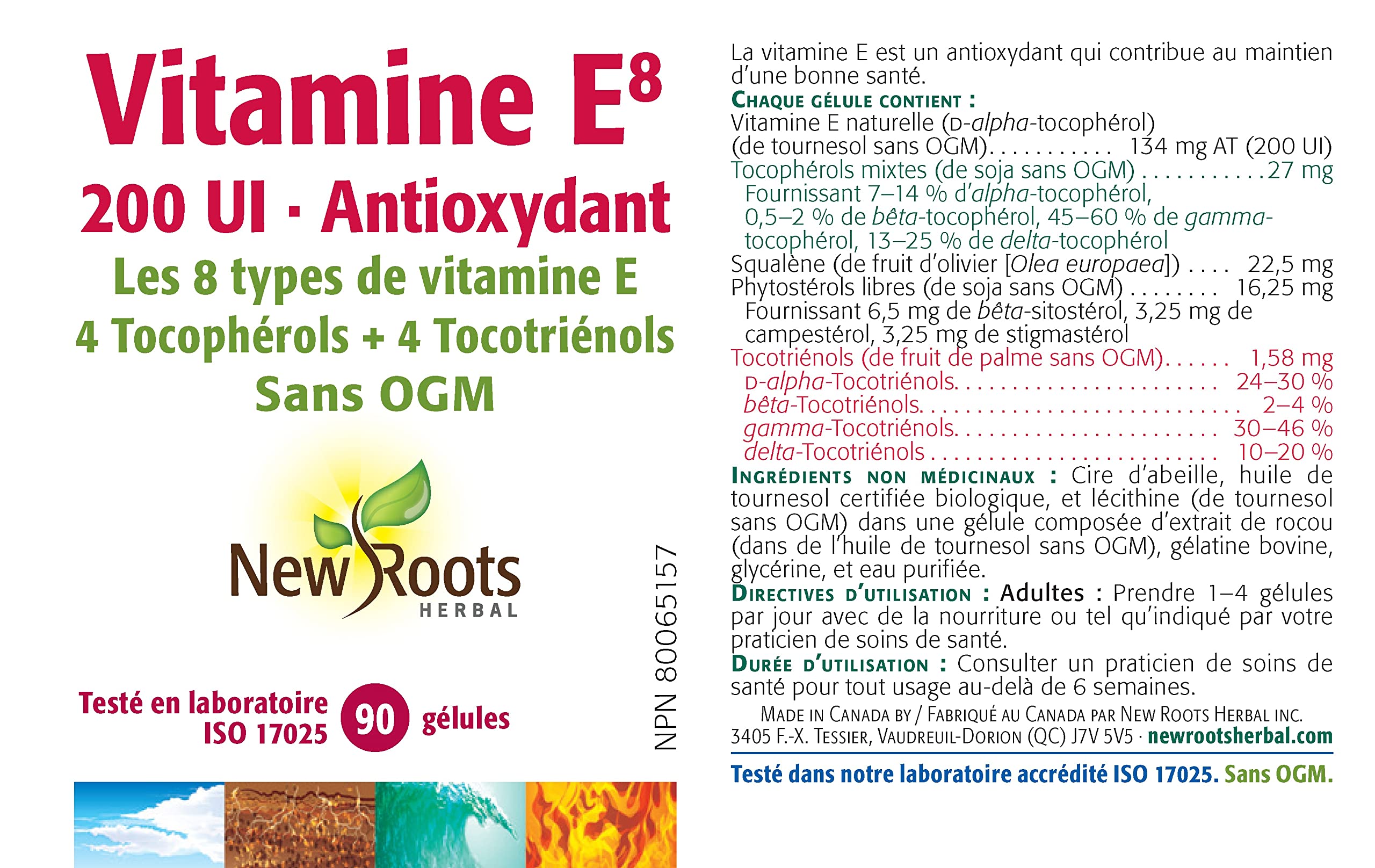 New Roots Herbal Vitamine E8