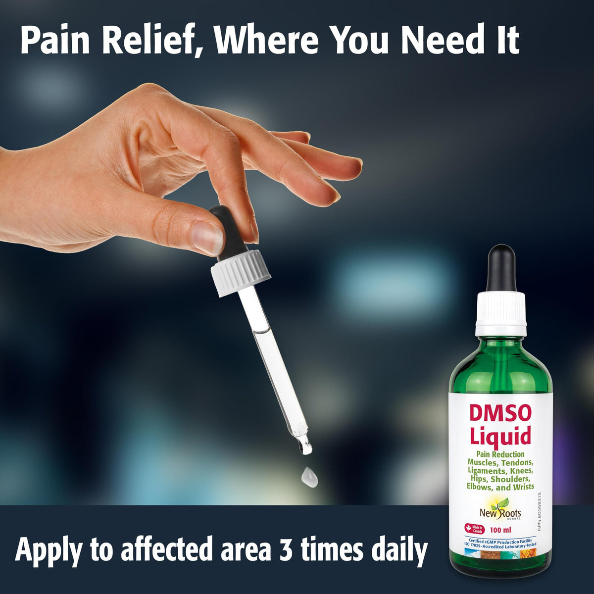 New Roots Herbal - DMSO Liquid