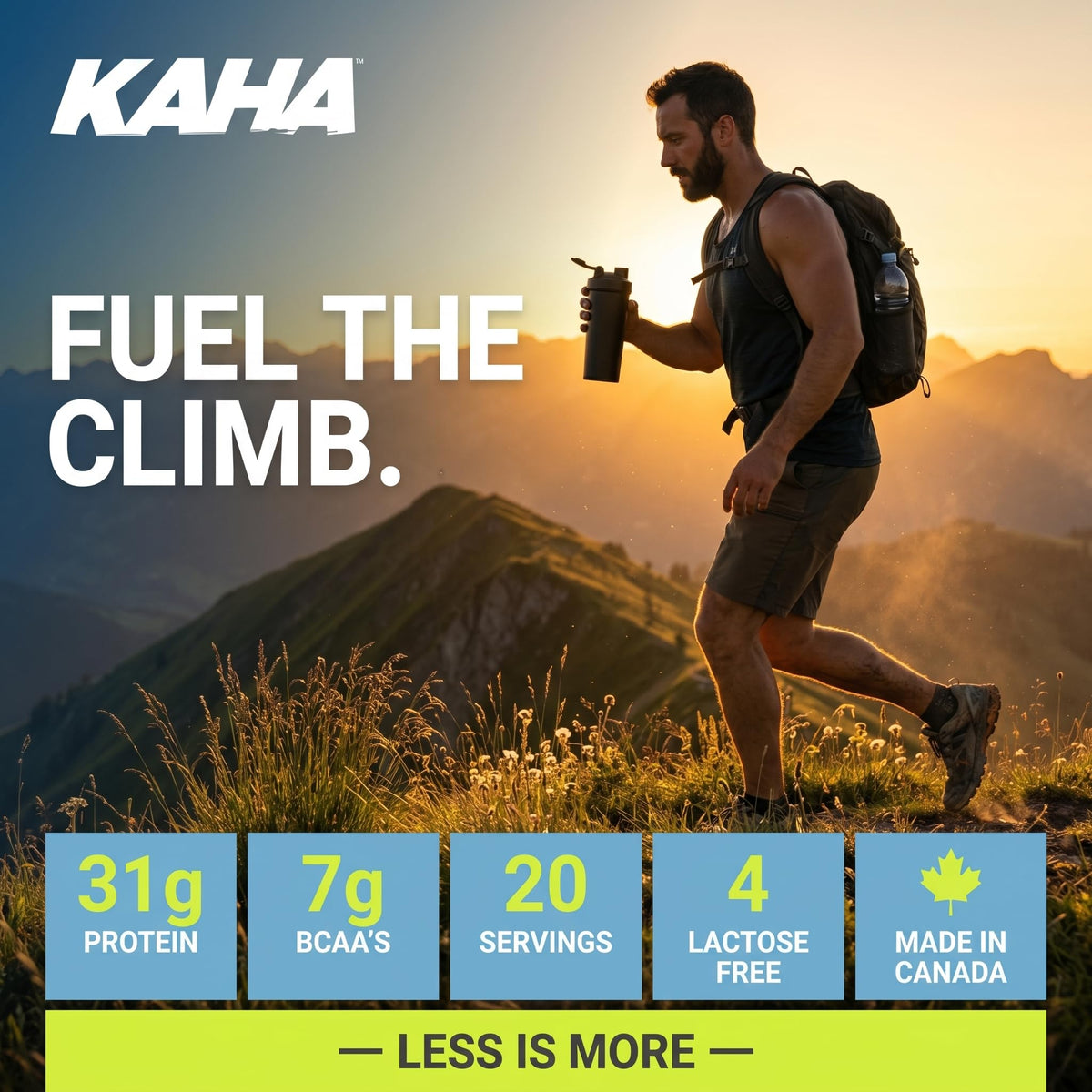 Kaha Nutrition NZ Whey Isolate Protein Powder