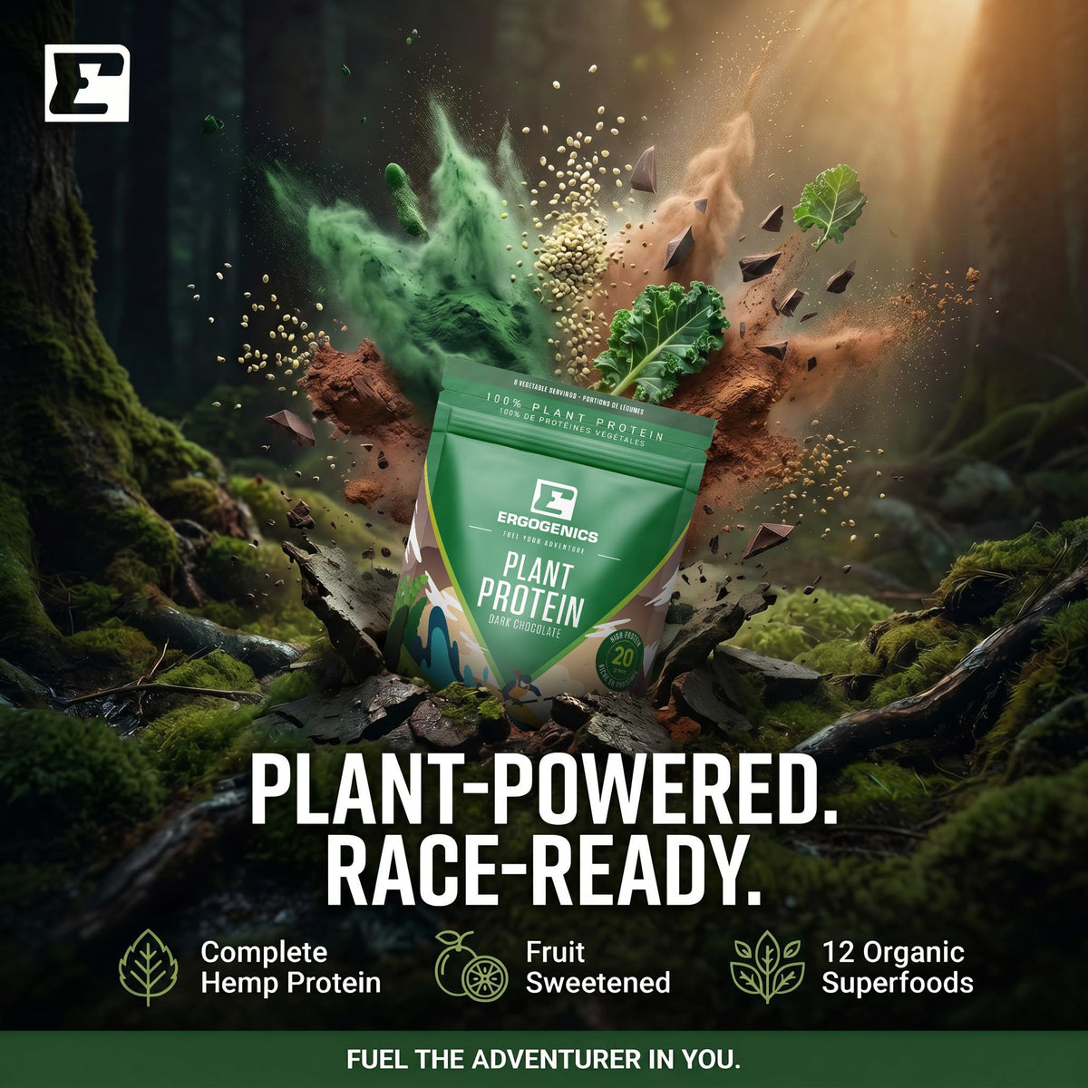 Ergogenics Nutrition Plant Protein +Greens