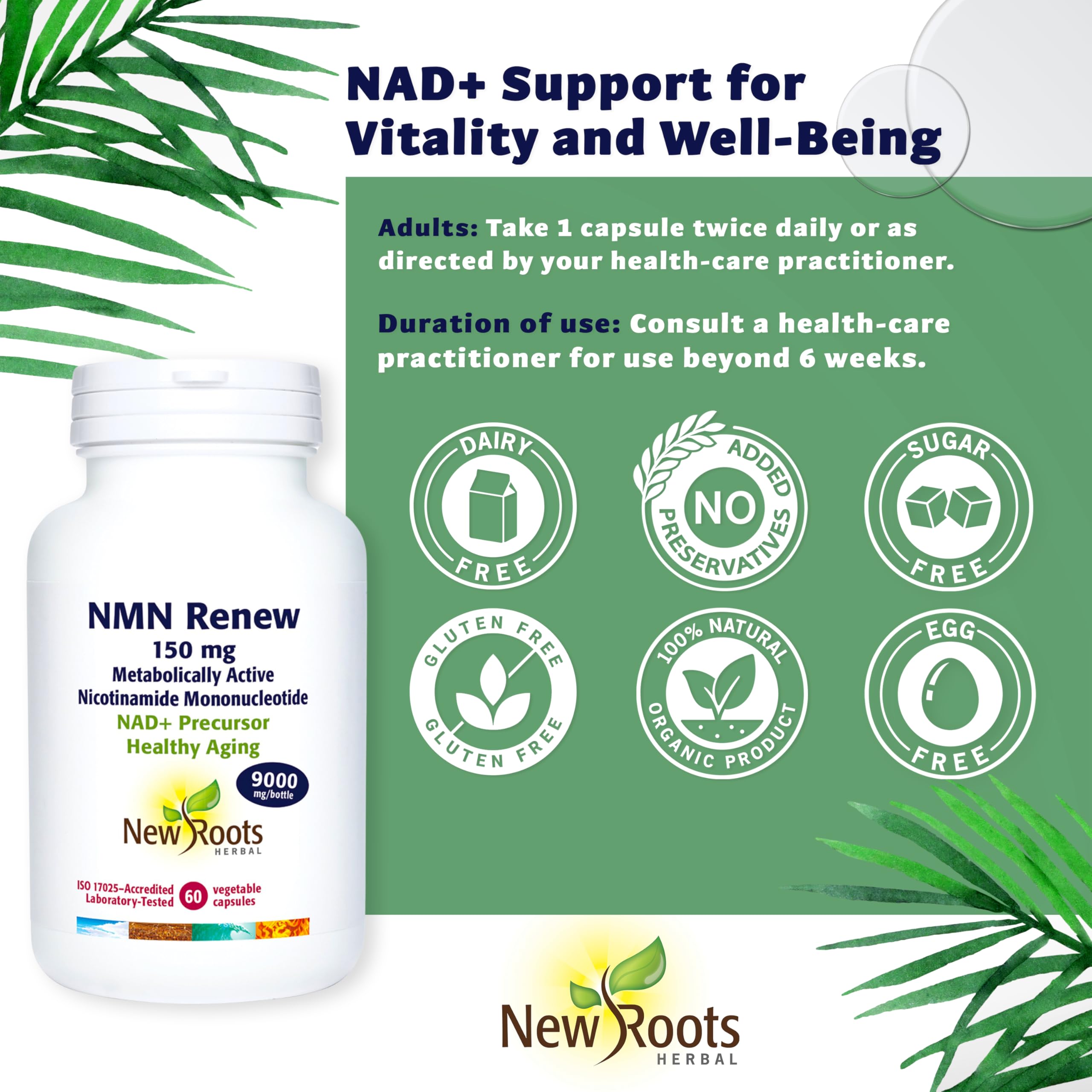 New Roots Herbal - NMN Renouveau