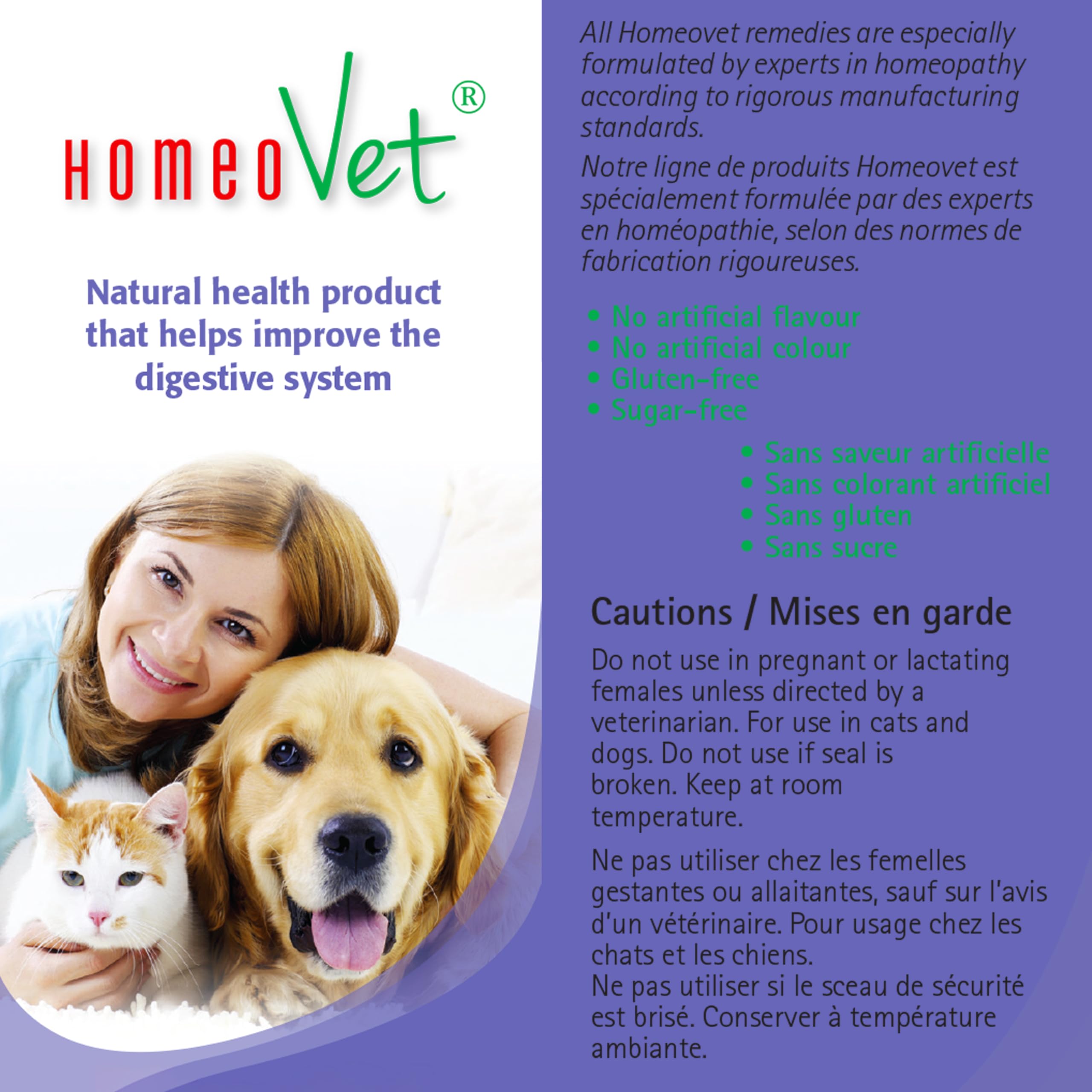 HomeoVet DigestVet Formule enzymatique digestive avancée pour chats et chiens, 30 ml - Aide digestive homéopathique - Soutient les estomacs sensibles et l'absorption optimale des nutriments - Supplément pour la santé digestive des animaux de compagnie