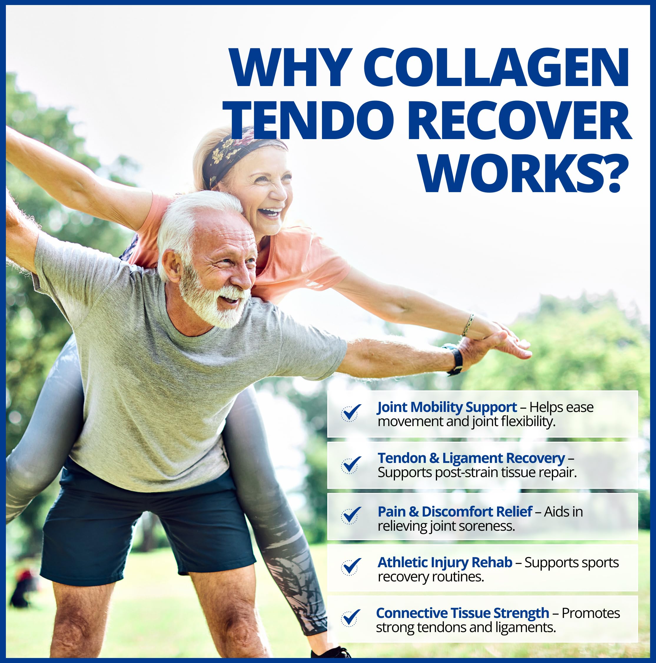 CanPrev Collagen Tendo Recover Powder for Men & Women 250g 50-Servings, Unflavoured - Bioactive Collagen Peptides for Joint Strength - Supports Healthy Skin, Hair, & Nails - Hydrolyzed for Absorption
