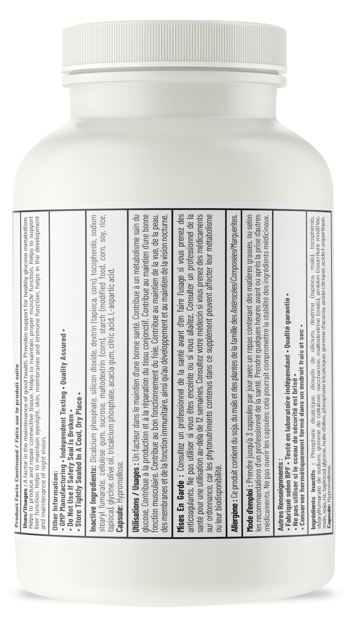 AOR Multi Basics 3 Adult Multivitamin, B Complex, Vitamin K2, 90 Capsules