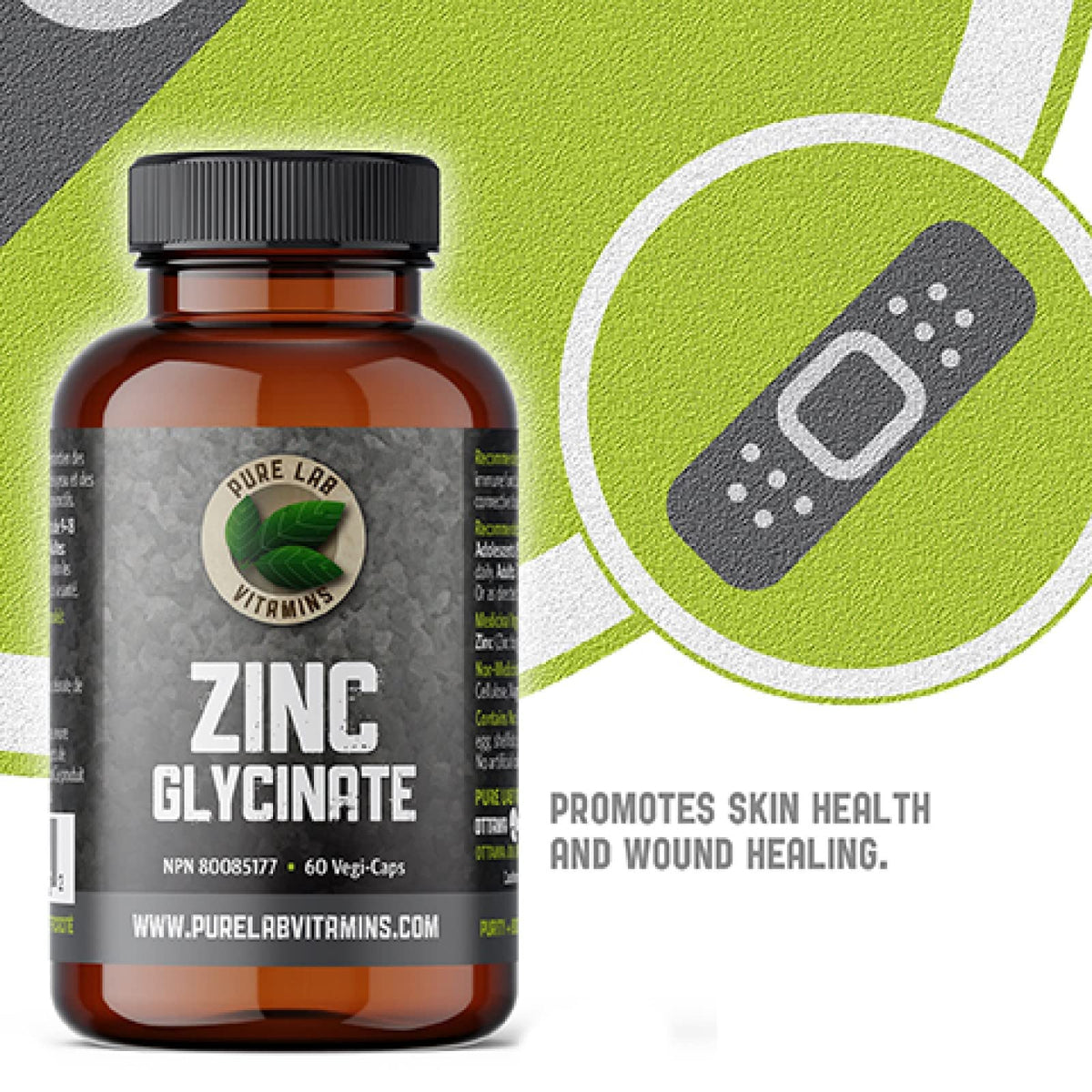 Pure Lab Vitamins - Zinc Glycinate