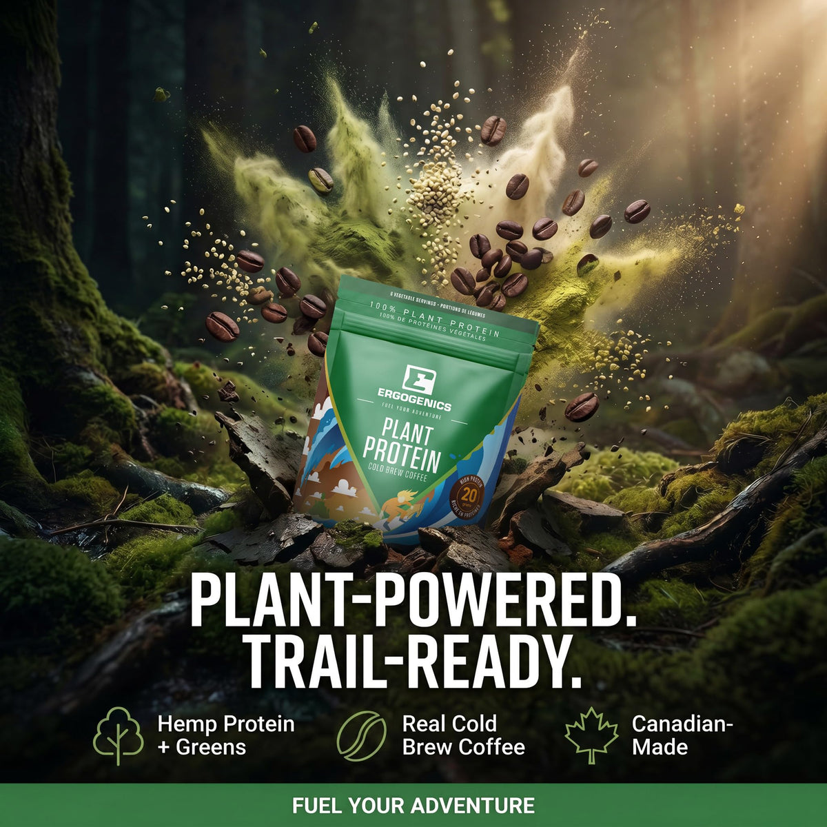 Ergogenics Nutrition Plant Protein +Greens