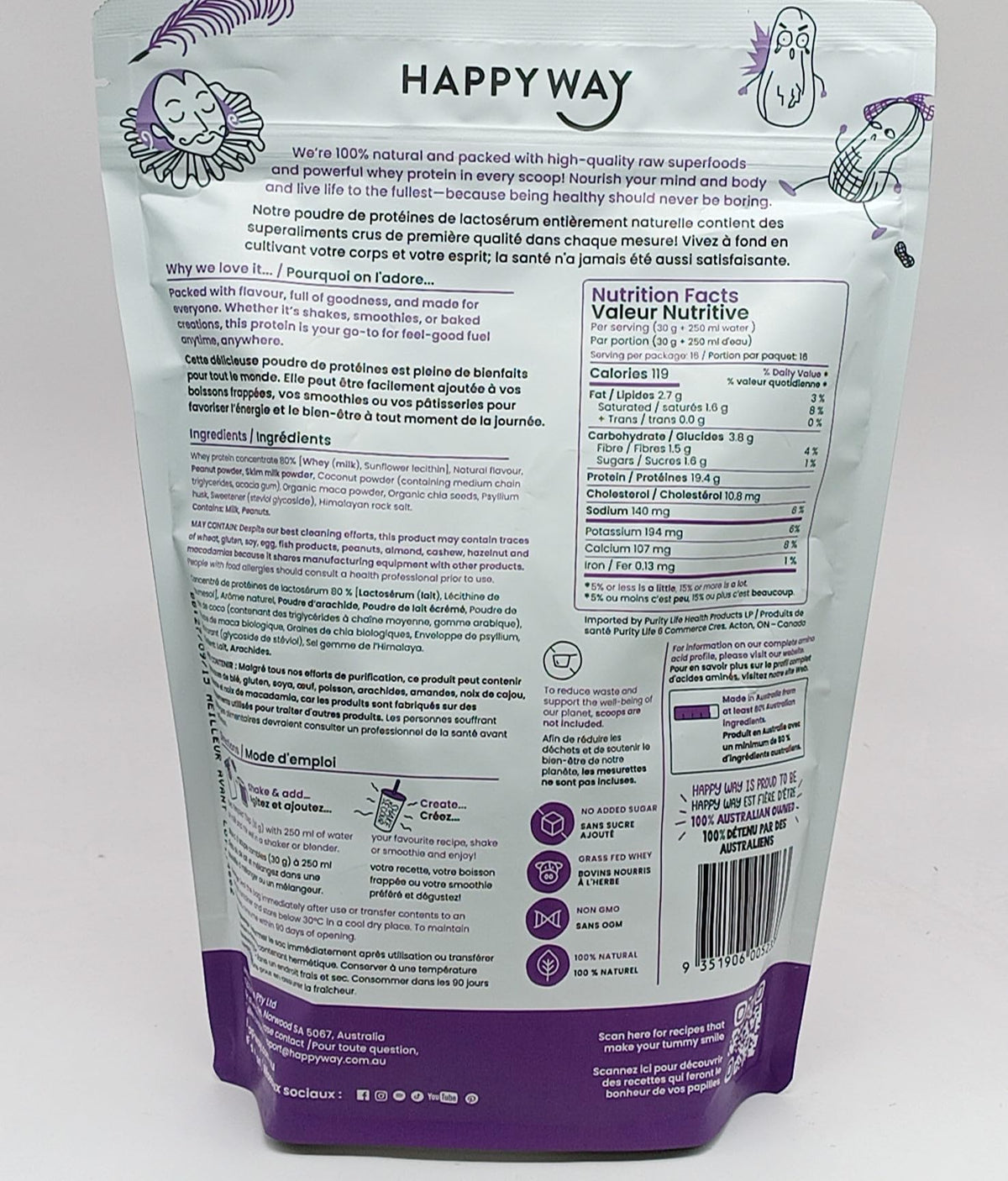 Happy Way Whey Protein Powder