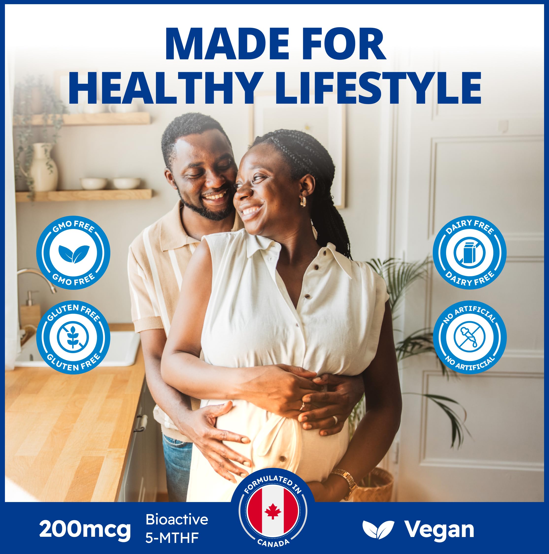 CANPREV - B9 Folate 200mcg avec Vitamine B12 20mcg, Gouttes 15ml 450 Portions - Saveur Naturelle de Myrtille - Favorise l'Énergie et la Vitalité - Absorption Améliorée des Nutriments - Végétalien, Sans OGM et Sans Gluten