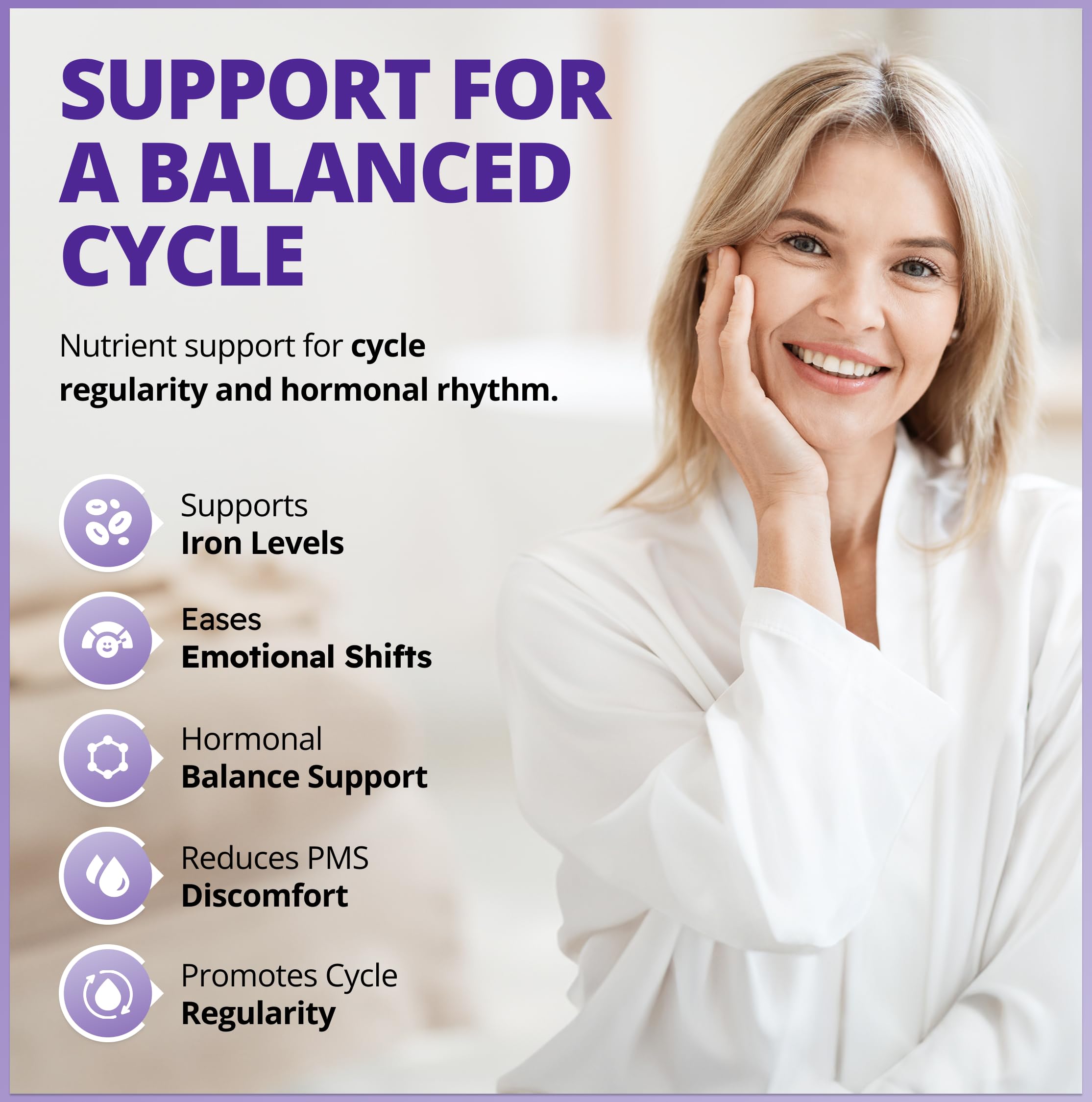 CanPrev Prime Cycle pour femmes, 276 g, cure de 30 jours – Poudre d'inositol pour soutenir une fonction ovulatoire saine et la qualité des ovocytes avec du Myo-Inositol, du Coenzyme Q10 – Soutient la fertilité et le développement précoce