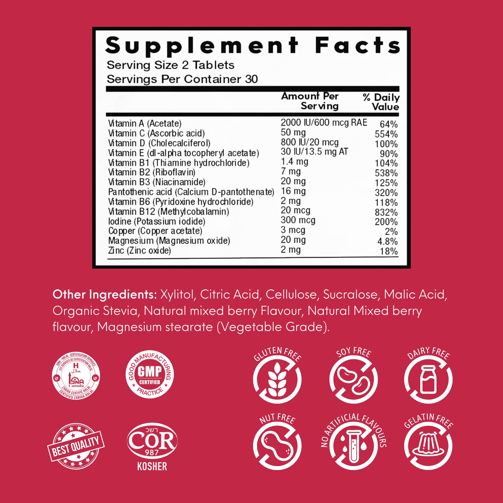 Nutrameltz Multivitamin for Men and Women