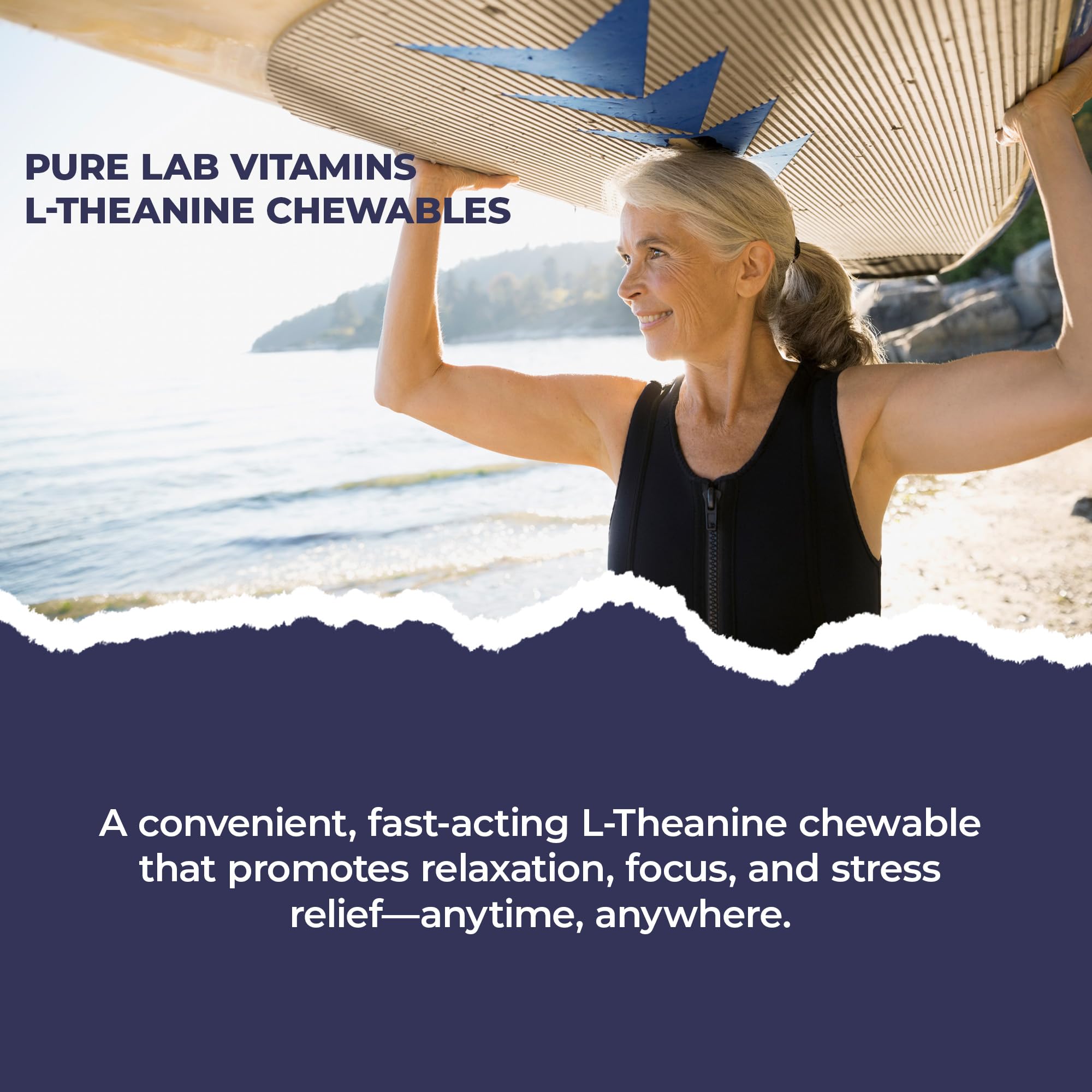 Pure Lab Vitamins - L-Théanine 125mg