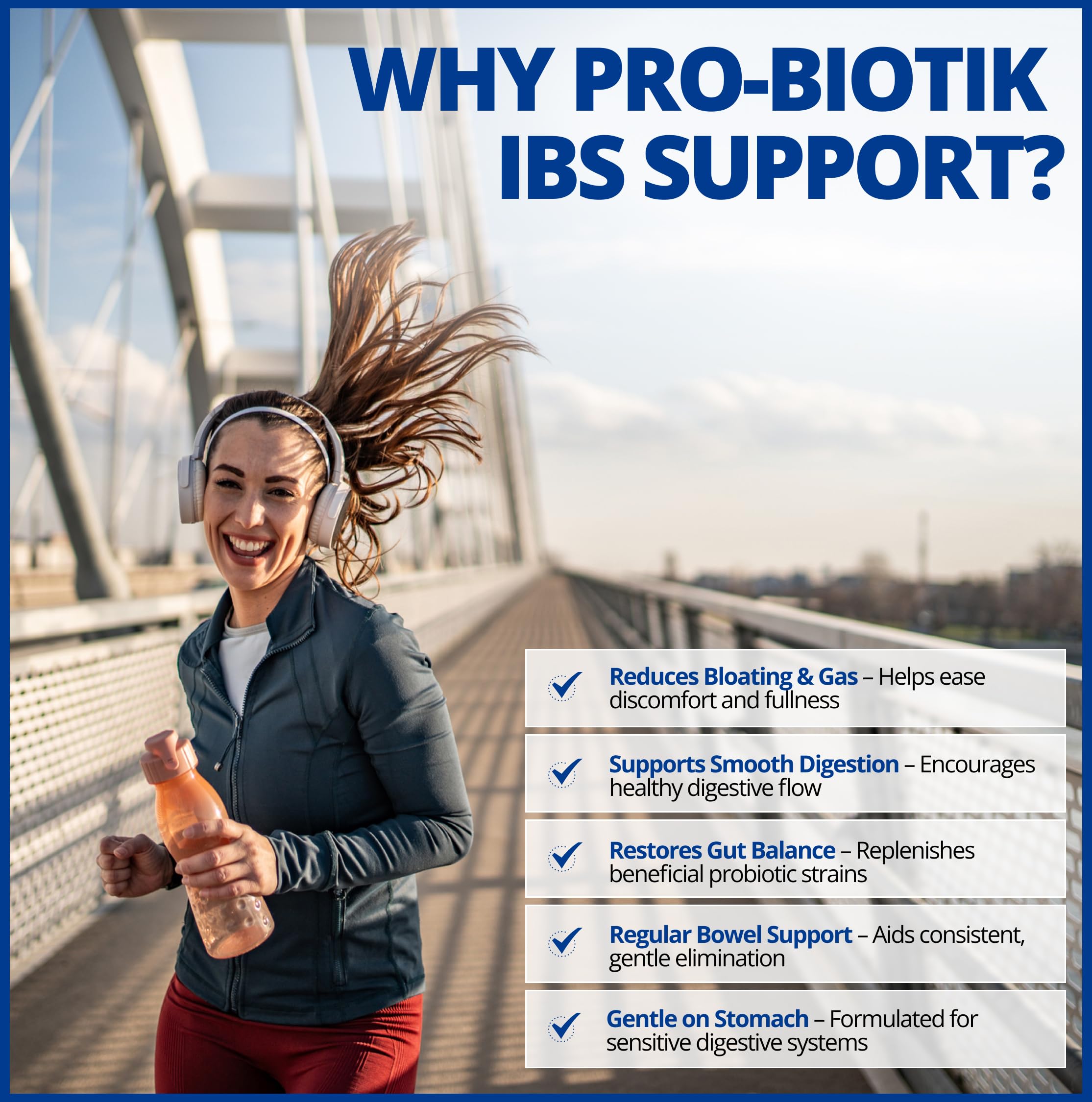 CanPrev Pro-Biotik IBS Support, 30 V-Caps 30-Day Supply - Women and Men Probiotic - 2 Billion Active Cells for Digestive Support - Comfortable Digestion & Balanced Gut Flora - Bloating and Gas Relief