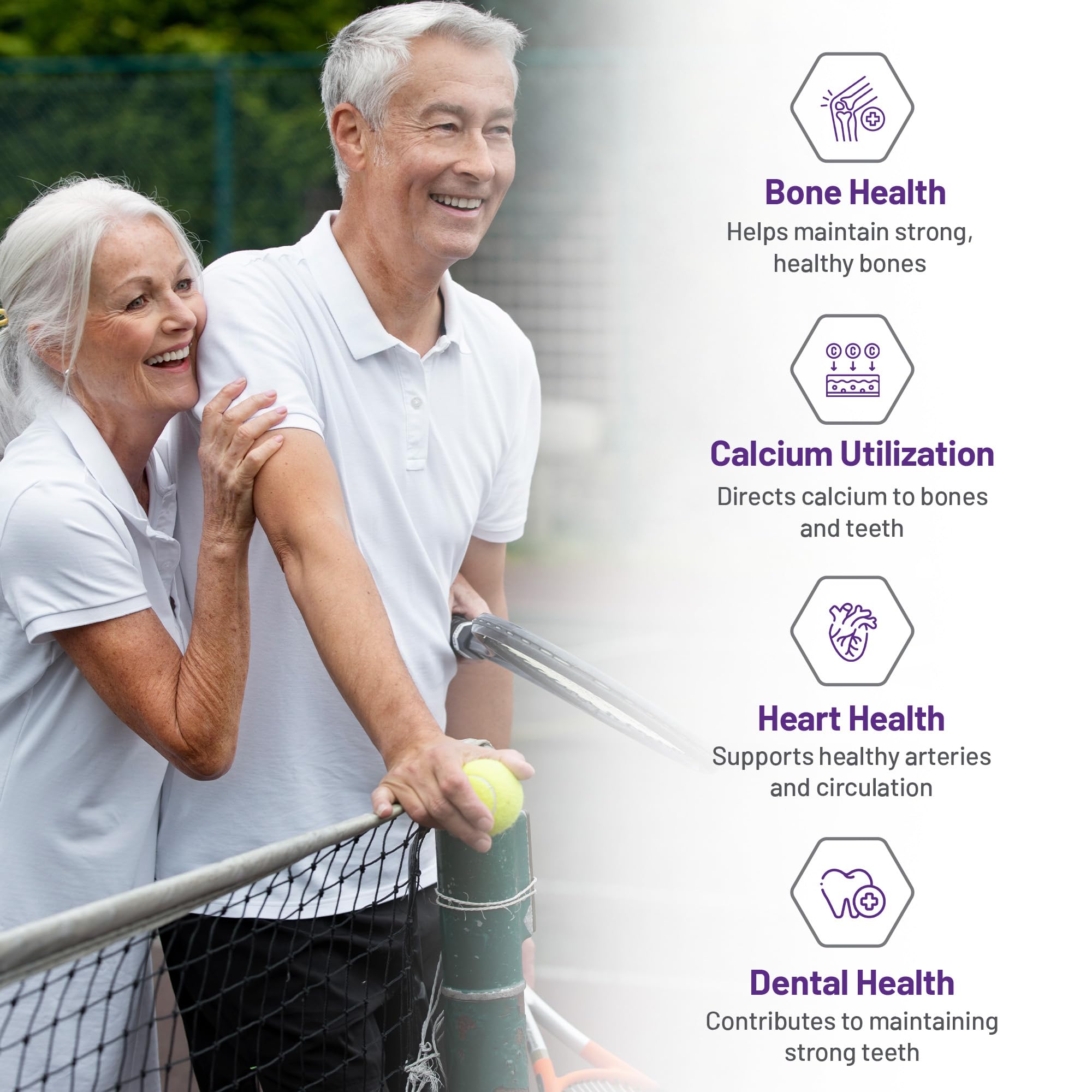 AOR Vitamin K2 Supplement 120mcg, Vegan 60 Caps 60-Day Supply - Supports Bone, Liver & Heart Wellness, Promotes Efficient Calcium Use, Helps Maintain Healthy Blood Clotting, Balanced MK-4 & MK-7 Ratio