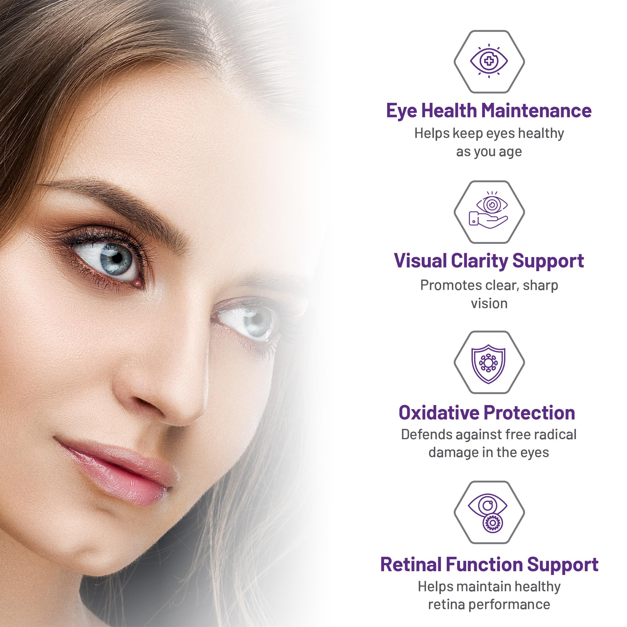 AOR Ortho Eyes 2x5ml - Gouttes oculaires NAC N-Acétyl-Carnosine pour une vision claire, supplément oculaire pour la sensibilité à la lumière - Hydrate et rafraîchit les yeux secs, favorise la clarté visuelle et le confort oculaire