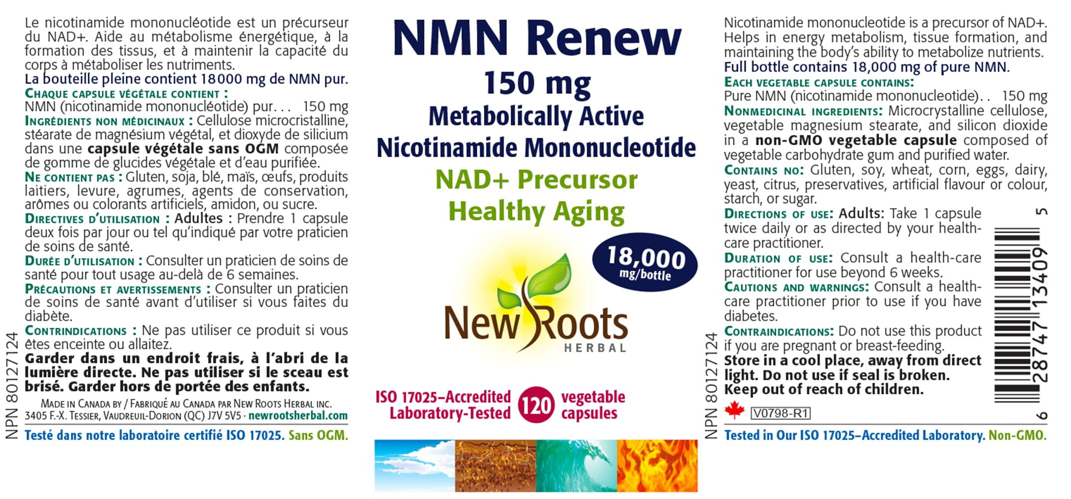 New Roots Herbal - NMN Renouveau