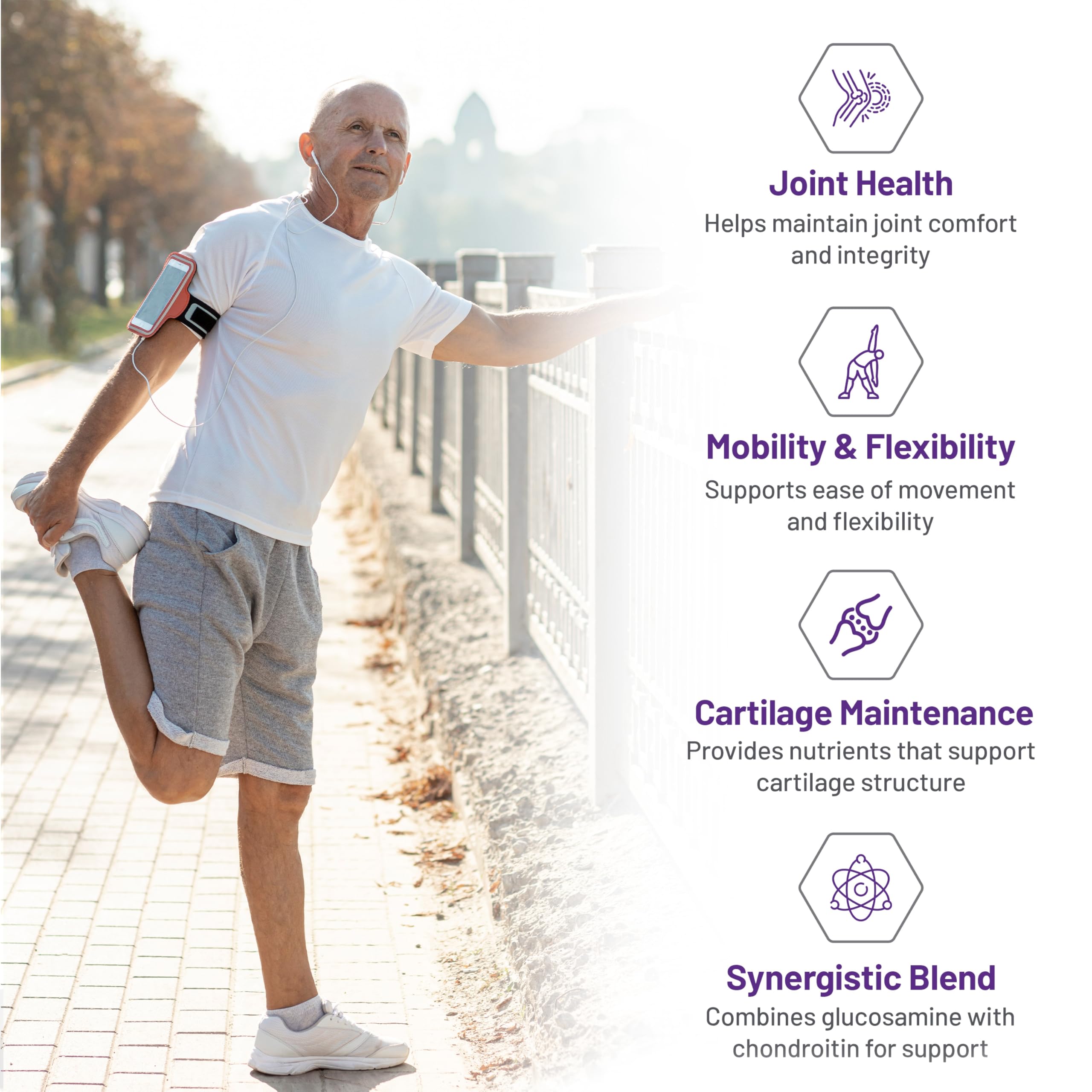 AOR Capsules de Glucosamine et Chondroïtine