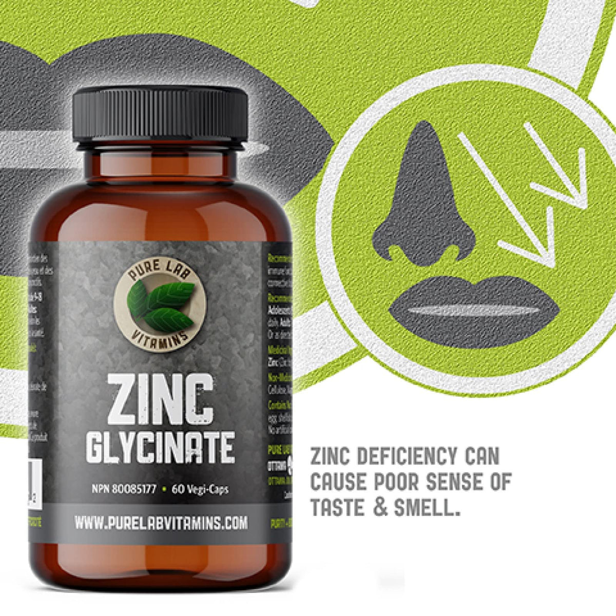 Pure Lab Vitamins - Zinc Glycinate