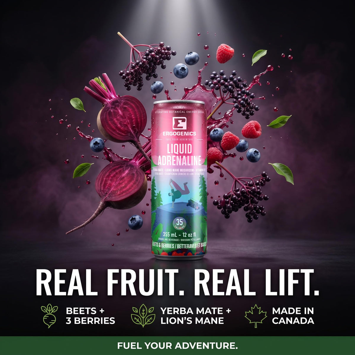 Ergogenics Nutrition Liquid Adrenaline