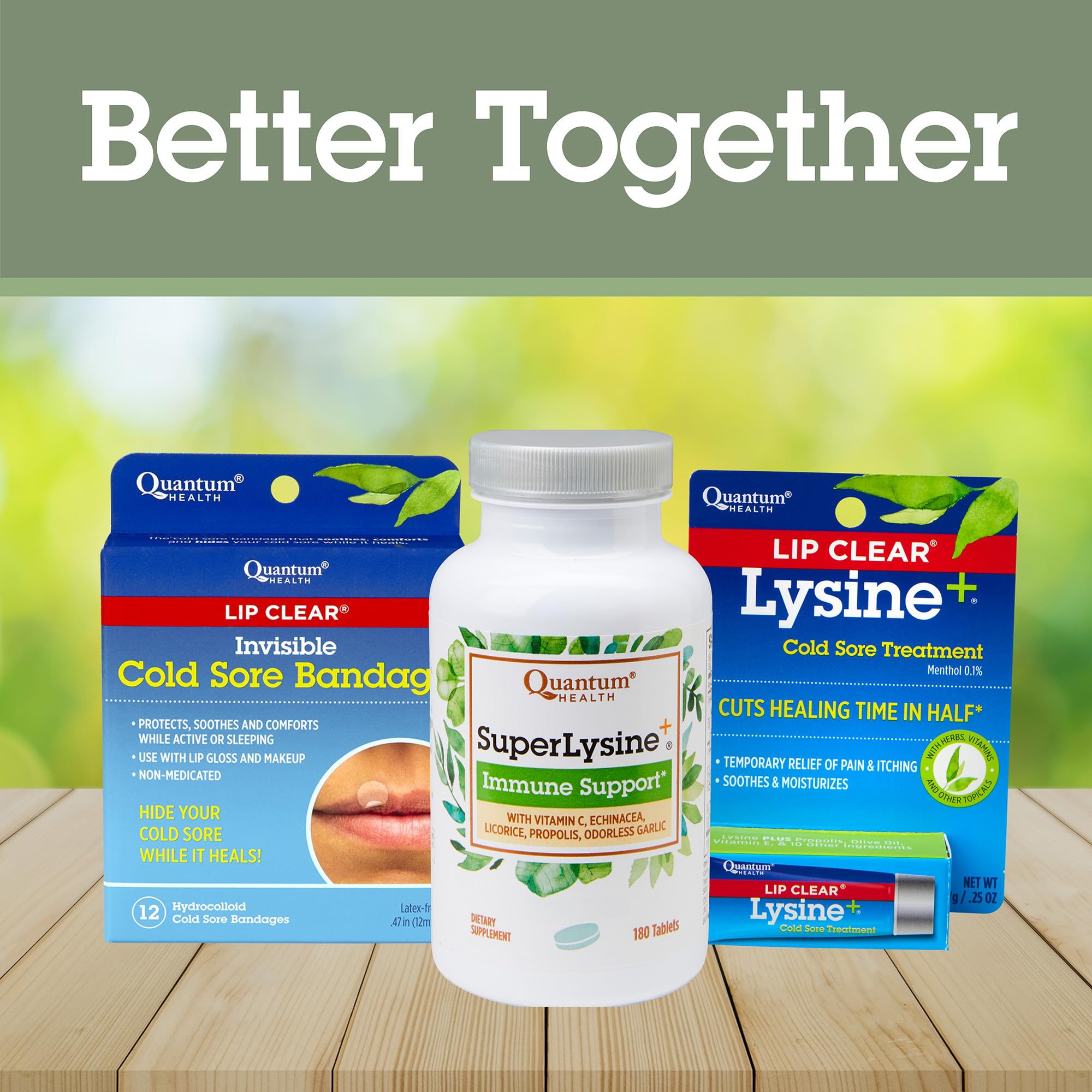 Quantum Super Lysine, 180 Tabs, 1 Bottle