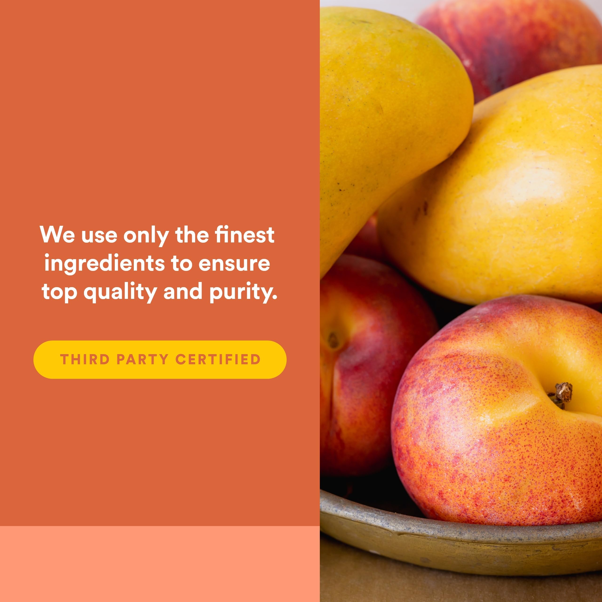 Natural Fruit Chews C by Natural Factors - 90 chewable wafers, Peach Passionfruit & Mango