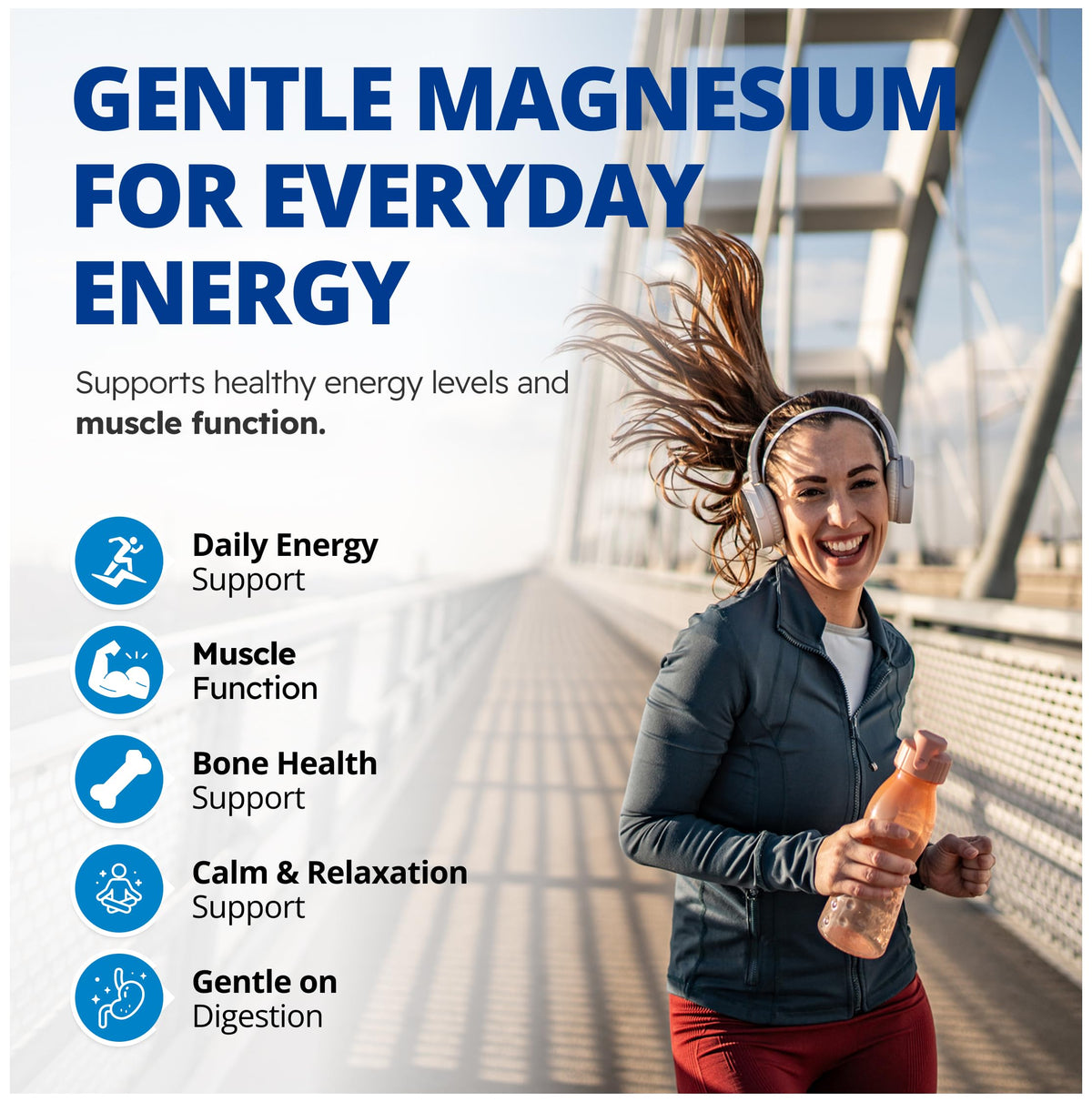 CanPrev Magnesium Malate 180 mg, Magnesium Supplement, 120 Day Supply
