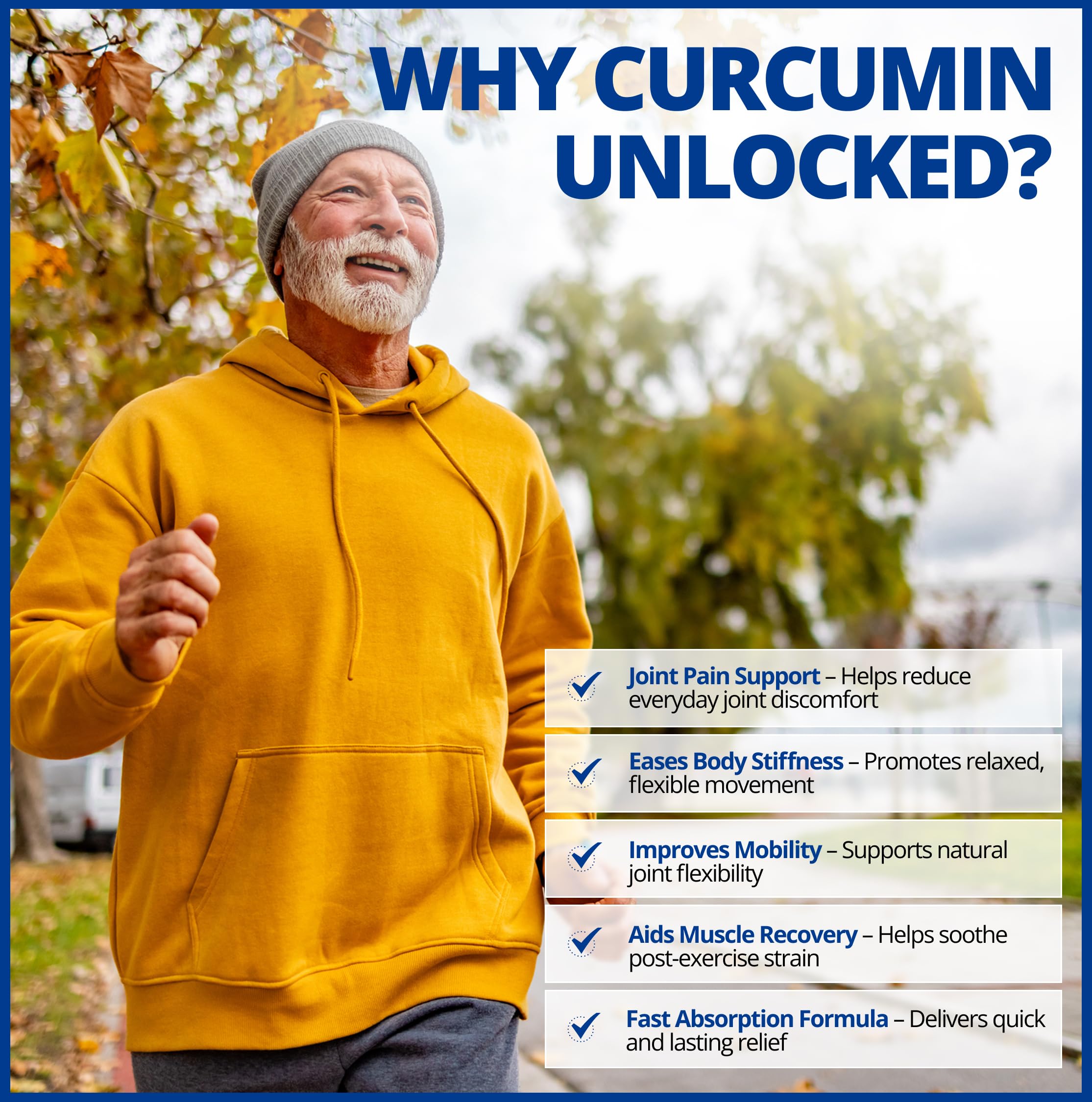 CanPrev Curcumine Libérée, 60 végé-caps, 2 mois de supplémentation - Suppléments de curcumine de curcuma à biodisponibilité améliorée - Curcuminoïdes à spectre complet pour le soutien des articulations, la mobilité, la flexibilité et la digestion