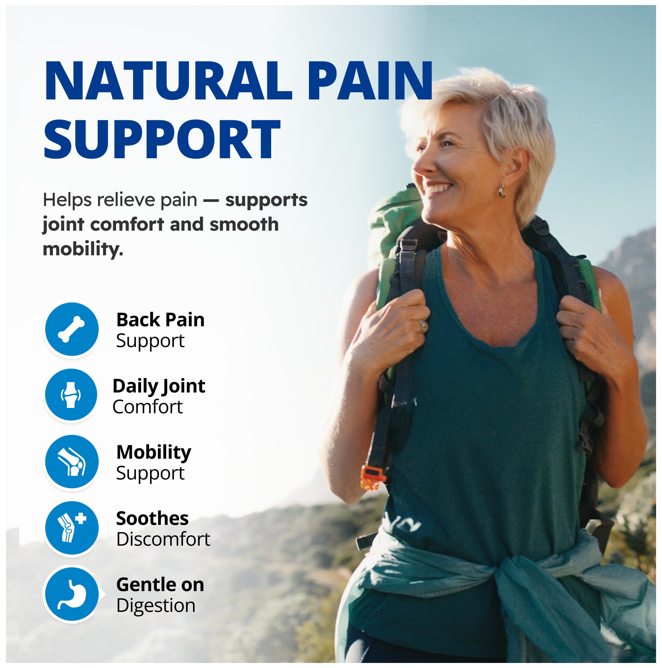 CanPrev Formule Pain-Pro, 120 V-Capsules Véganes - Supplément de Curcumine et Bromélaïne pour le Confort des Articulations et des Muscles avec Boswellia, Gingembre, Basilic Sacré et Extrait de Thé Vert - Soutien à la Récupération