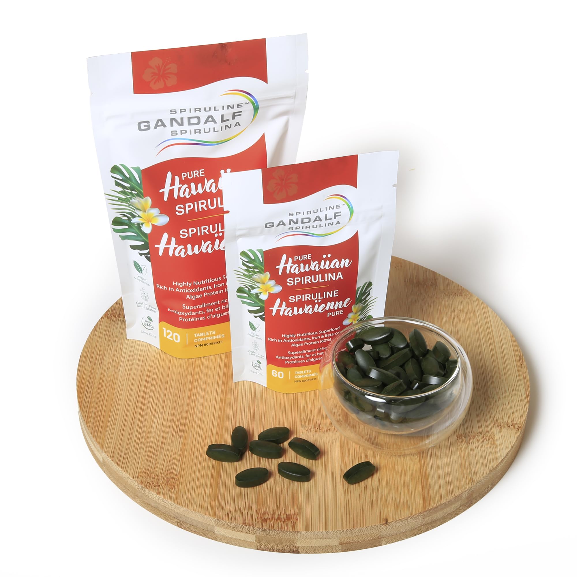 Gandalf Pure Hawaiian Spirulina 1000mg