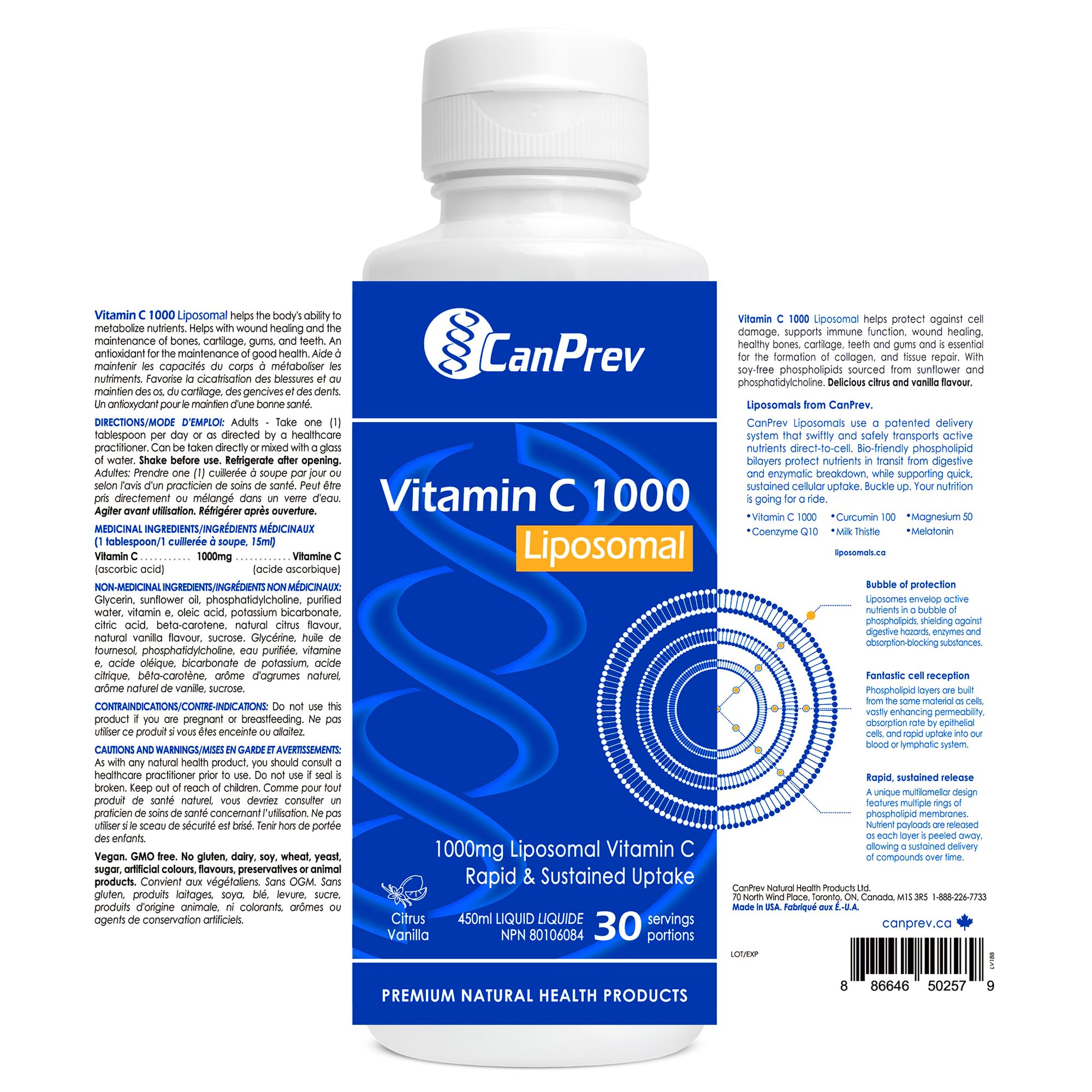 CanPrev Liposomal Vitamin C