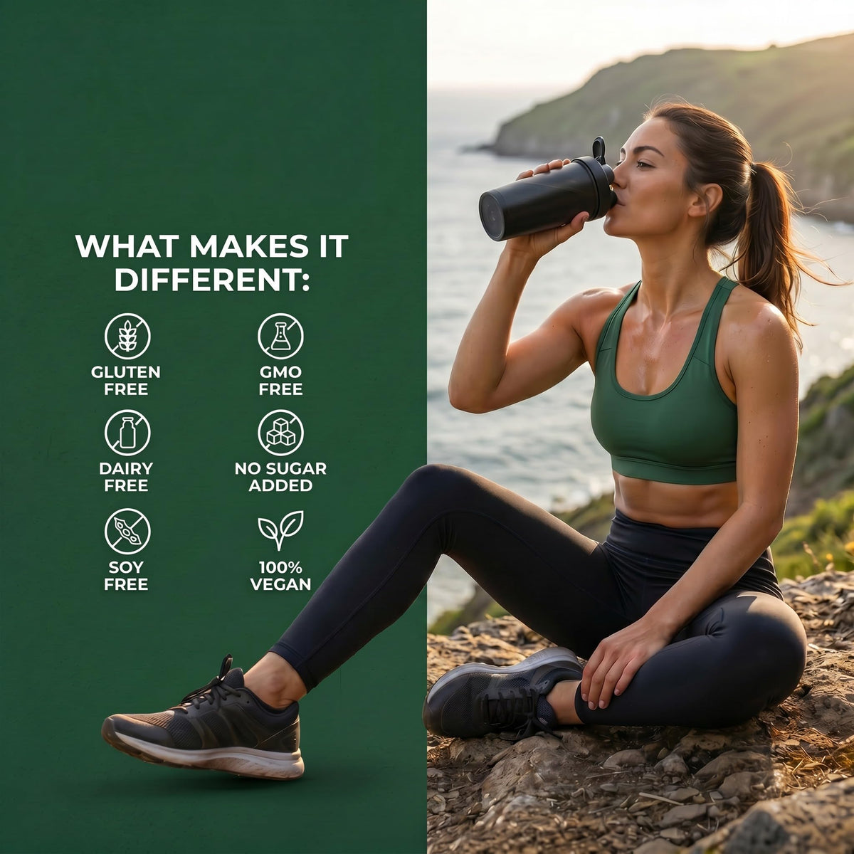 Ergogenics Nutrition Plant Protein +Greens