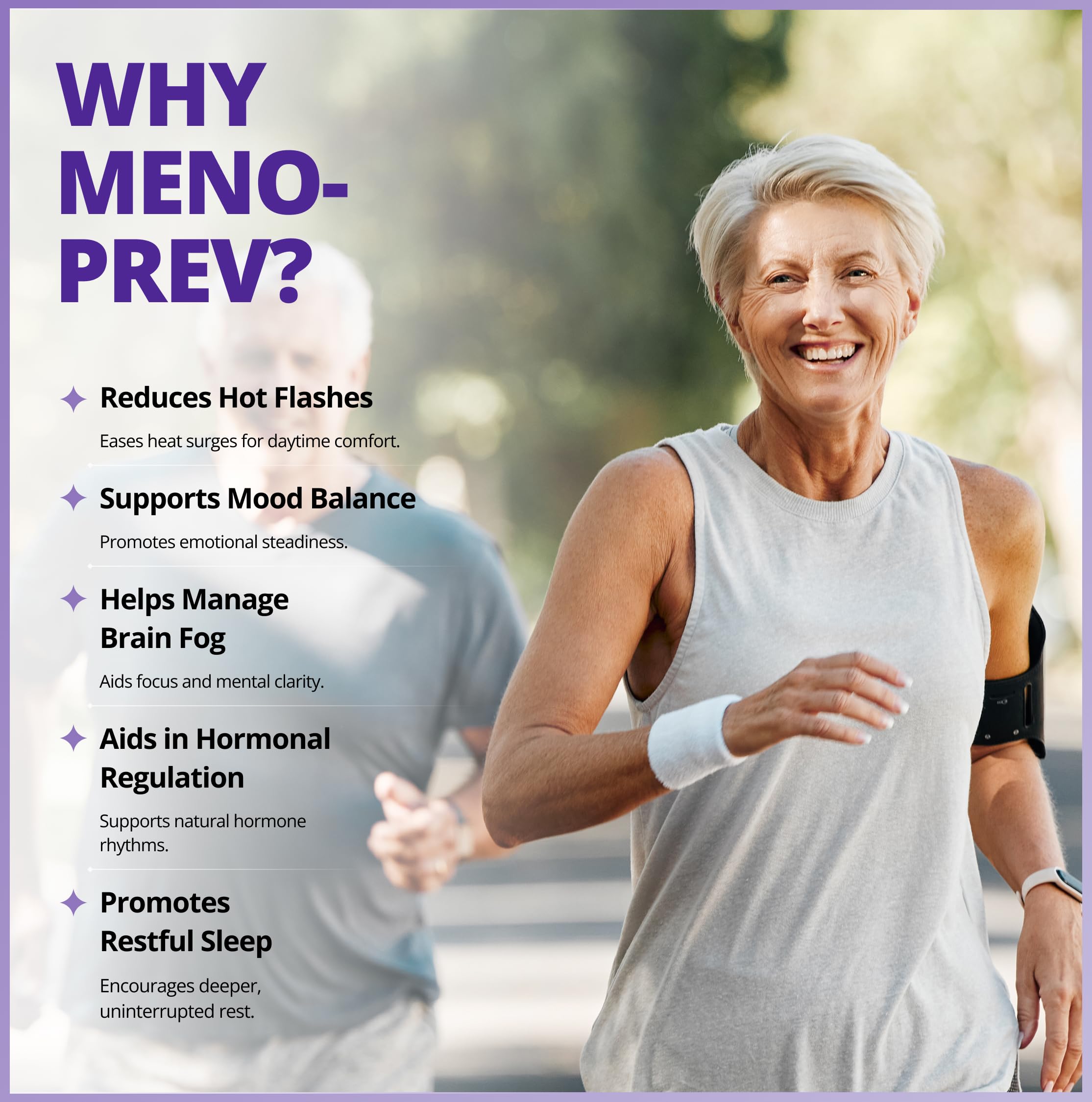 CanPrev Meno-Prev + Mood & Memory, 120 V-Caps 40-Day Supply - Menopause Support Supplement for Women - With Maca, Milk Thistle, Ginkgo, Rhodiola - Helps with Hot Flashes & Night Sweat - Memory Support