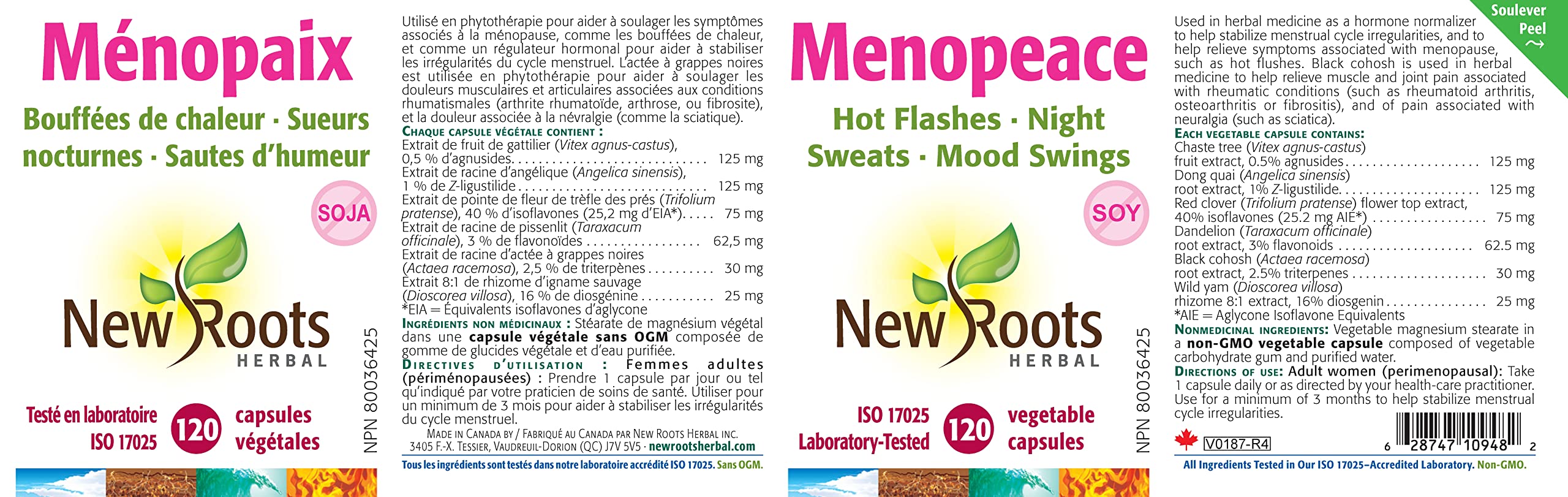 New Roots Herbal - Menopeace